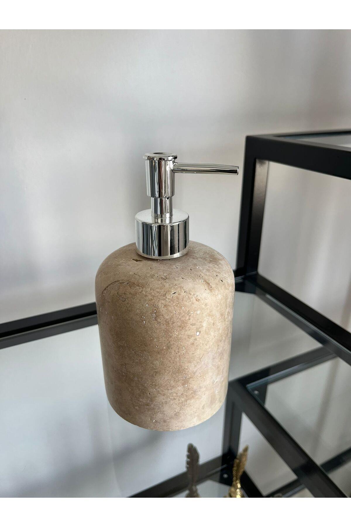 Traverten 5'li Banyo Seti