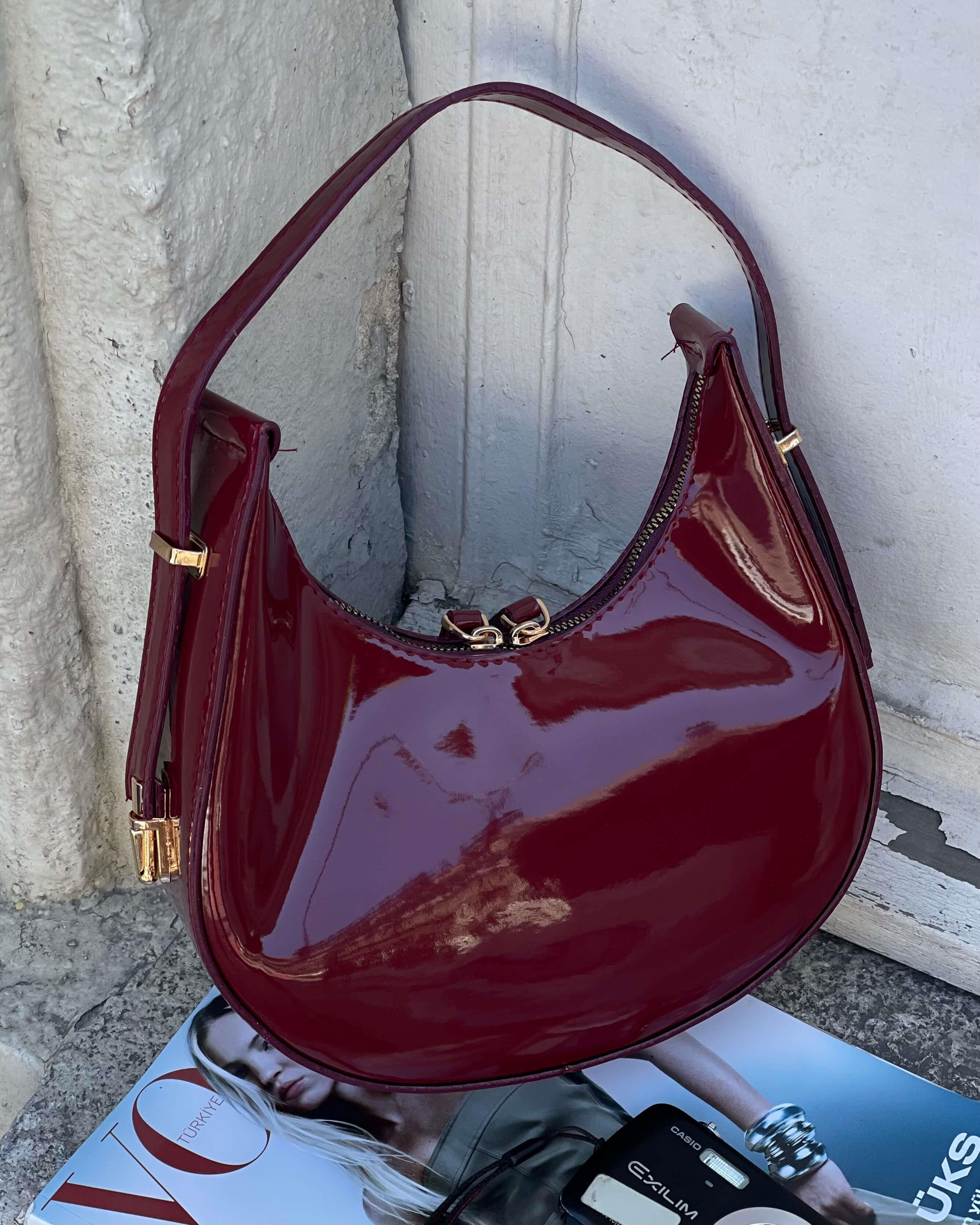 CLARET RED CHERRY ÇANTA