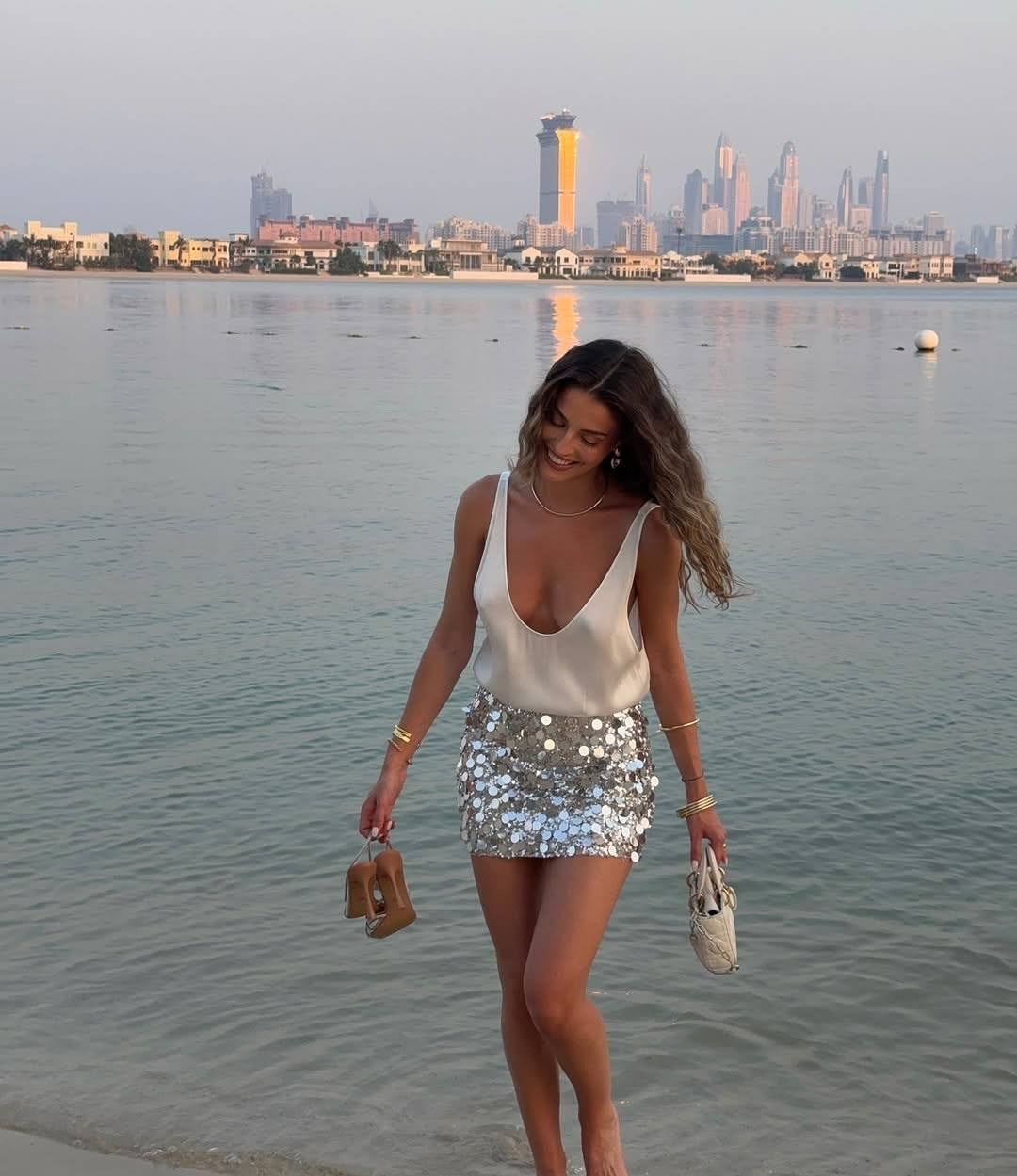COAST PUL PAYET KUMAŞLI ETEK GRİ