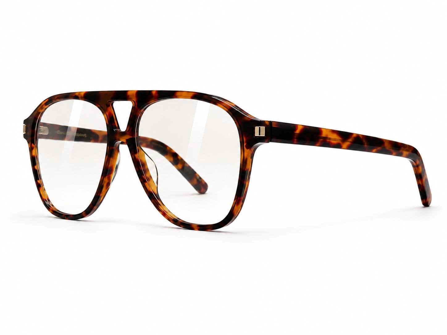 Marlow Leopar Blue Block Gözlük
