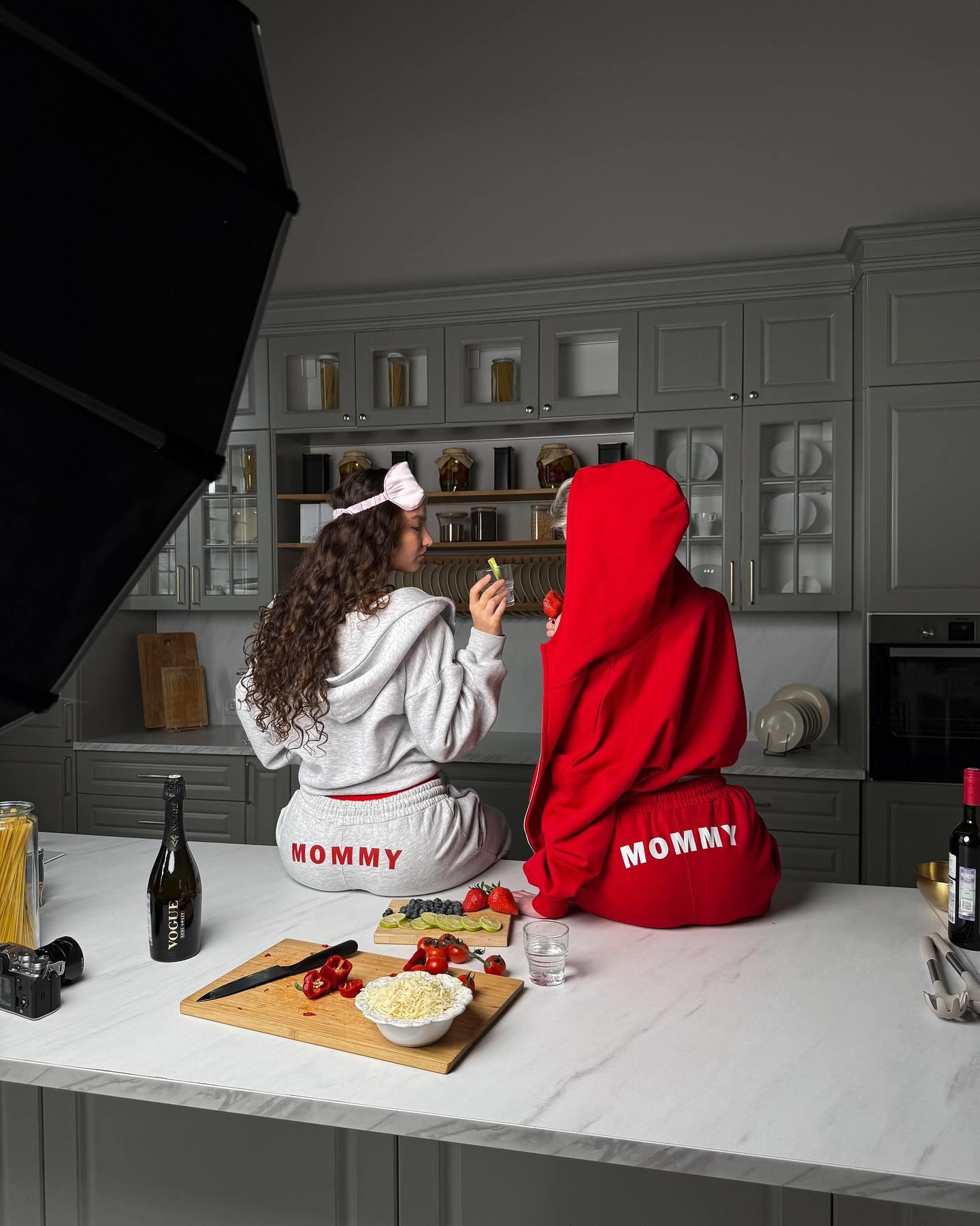 Sugar Mommy Grey Eşofman Takımı