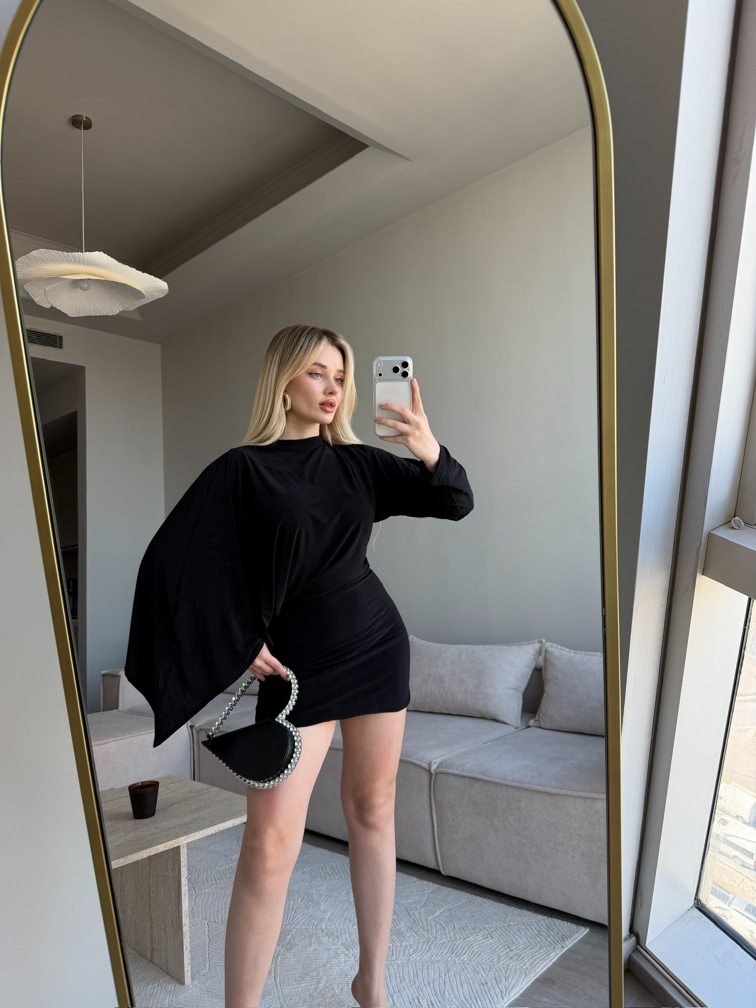 TRİESTE SİYAH ELBİSE