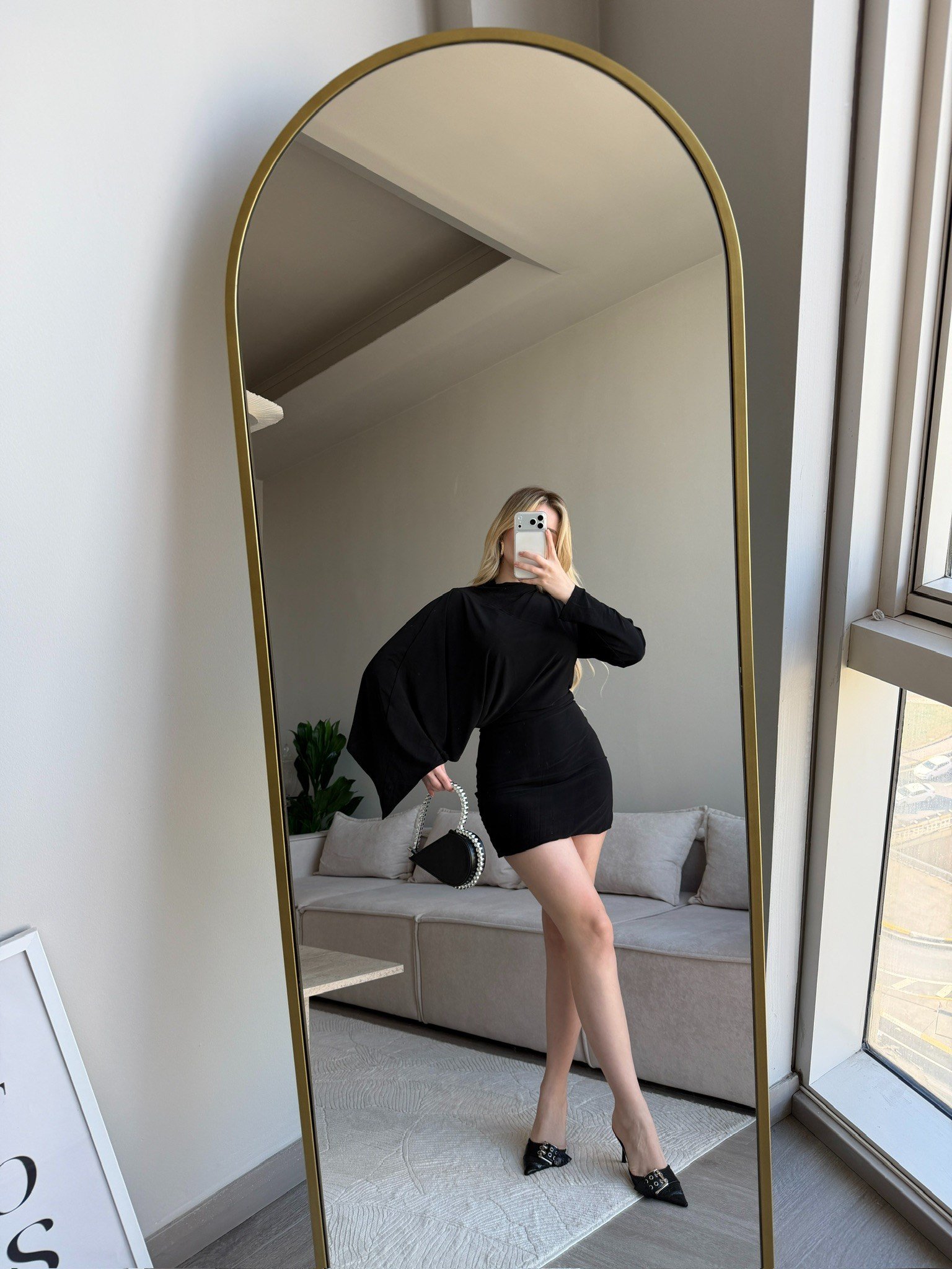 TRİESTE SİYAH ELBİSE