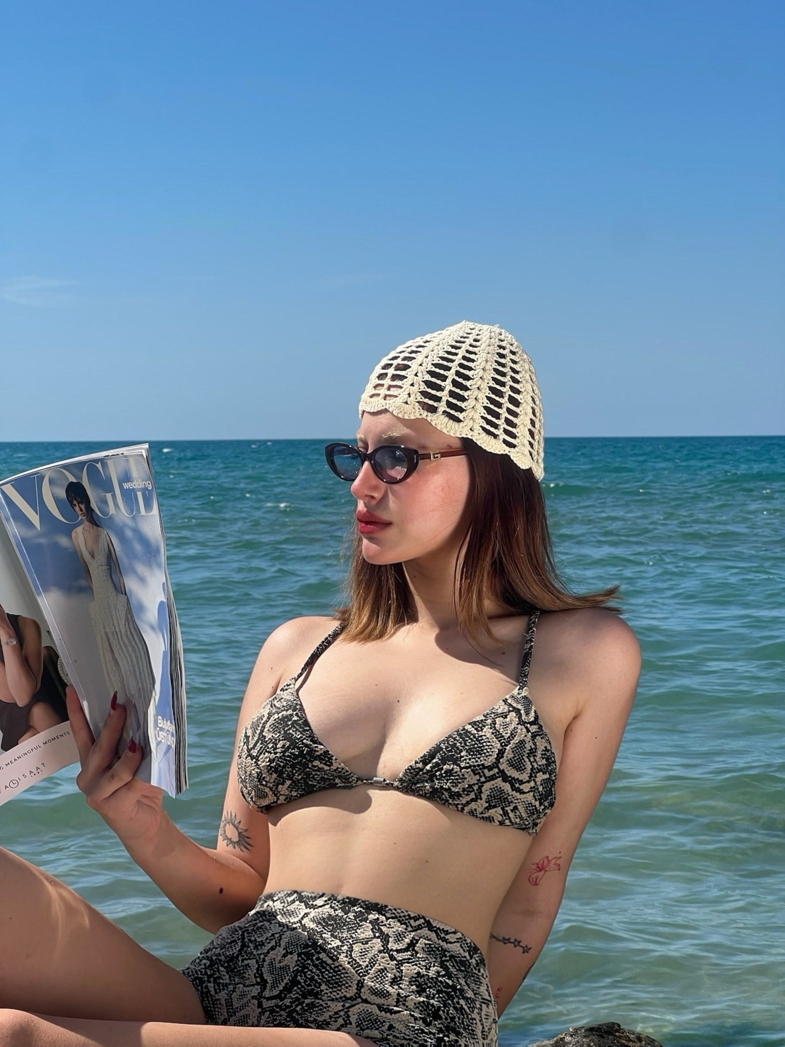 Viola Mavi Degrade Güneş Gözlüğü