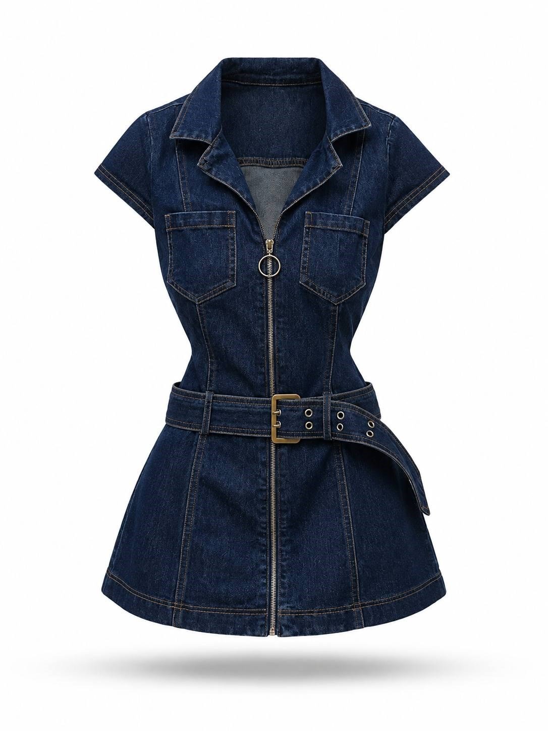 ZENA DENIM ELBİSE