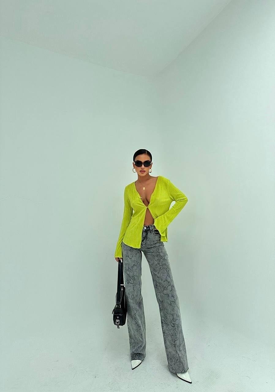 Flared Jean Piton Pantalon
