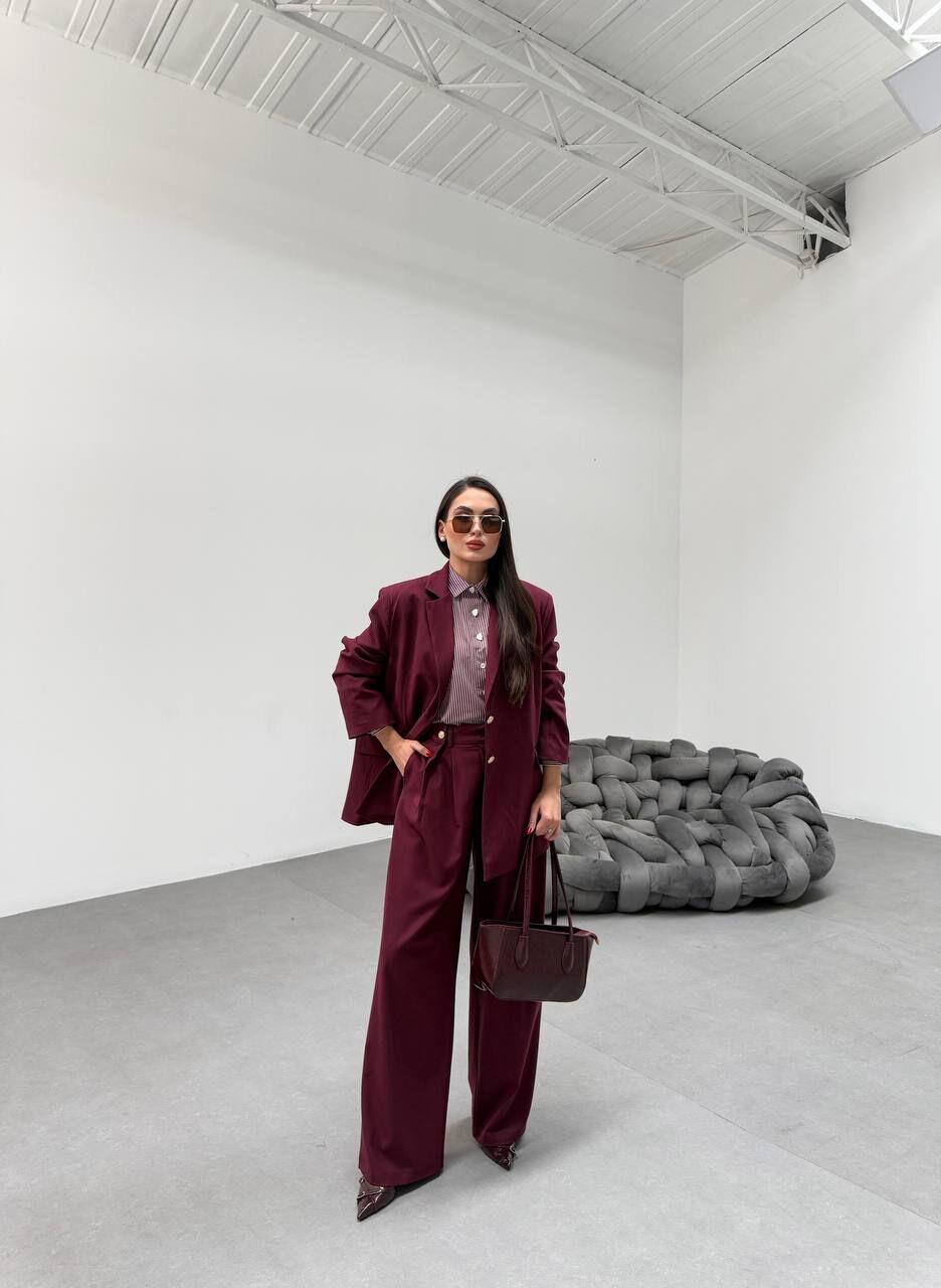 Gold Düğmeli Oversize Ceket