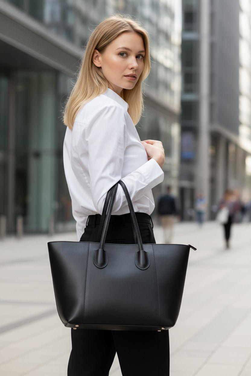 Everyday Essential Tote – Siyah