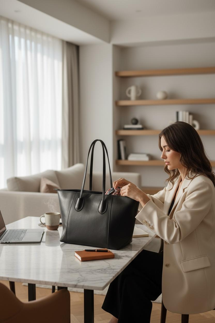Everyday Essential Tote – Siyah