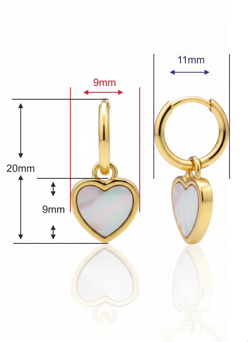 Gümüş 3'lü Charm Küpe