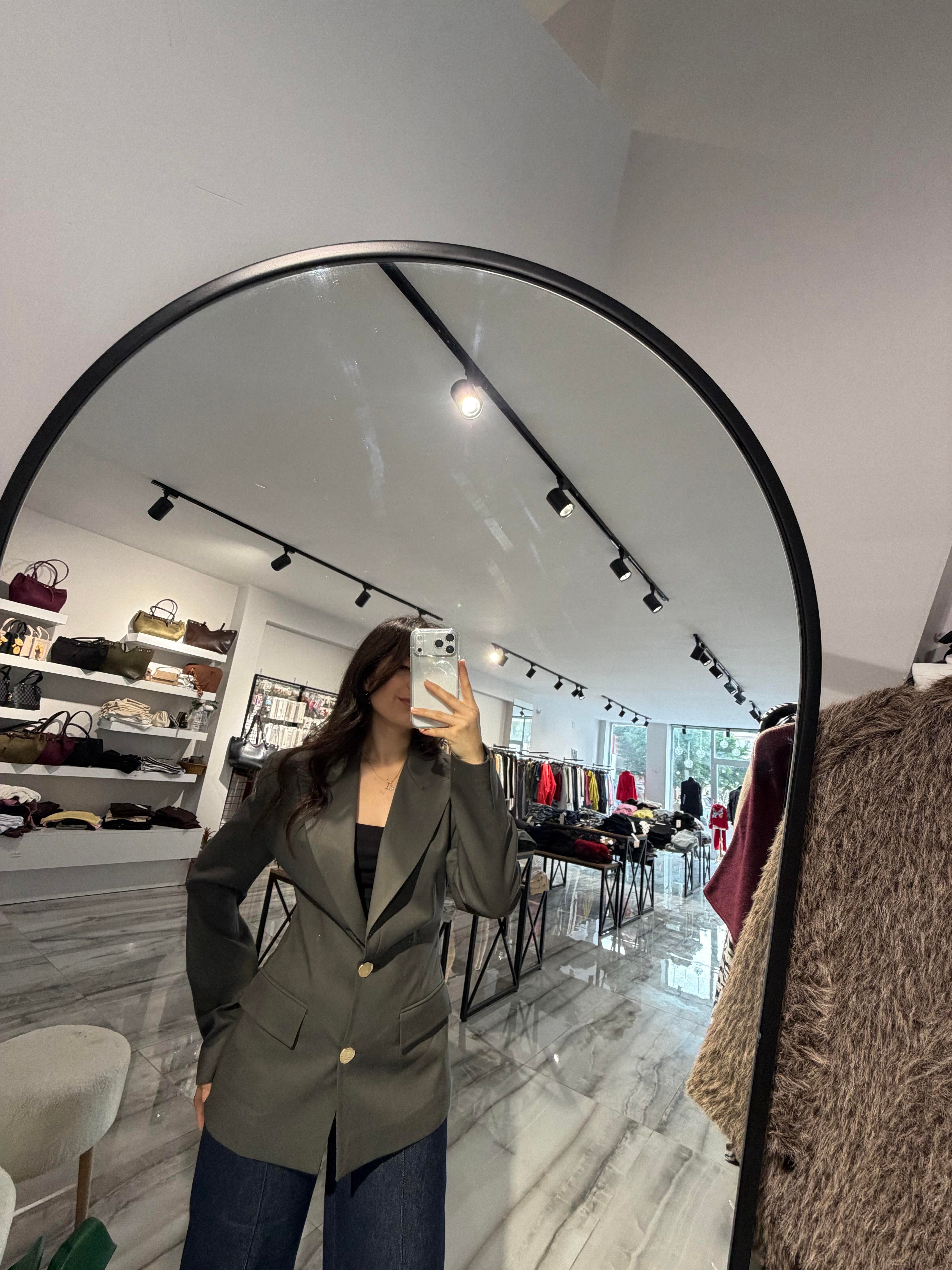 dilvin vatkalı blazer ceket