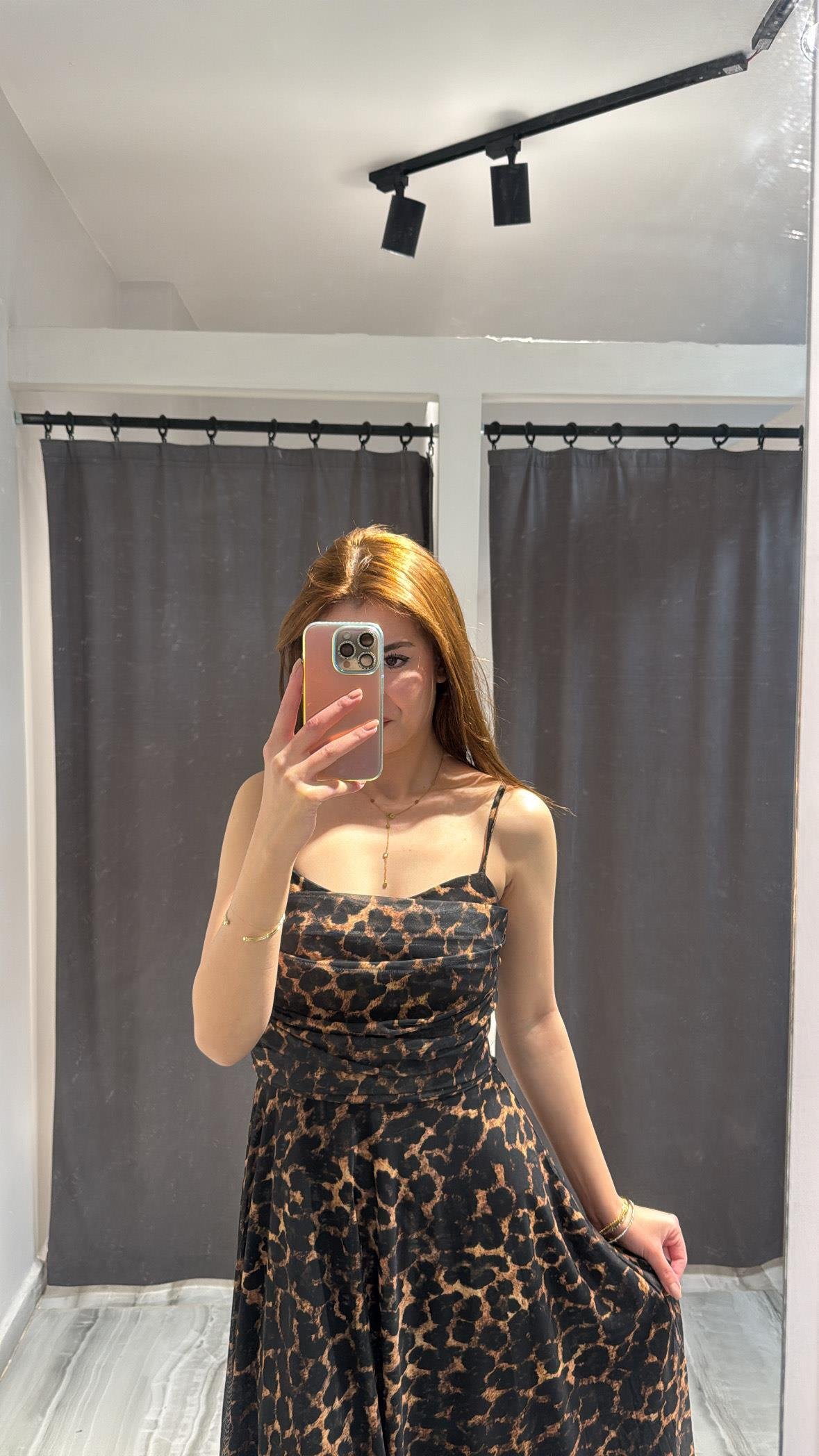 LEOPAR ELBİSE 