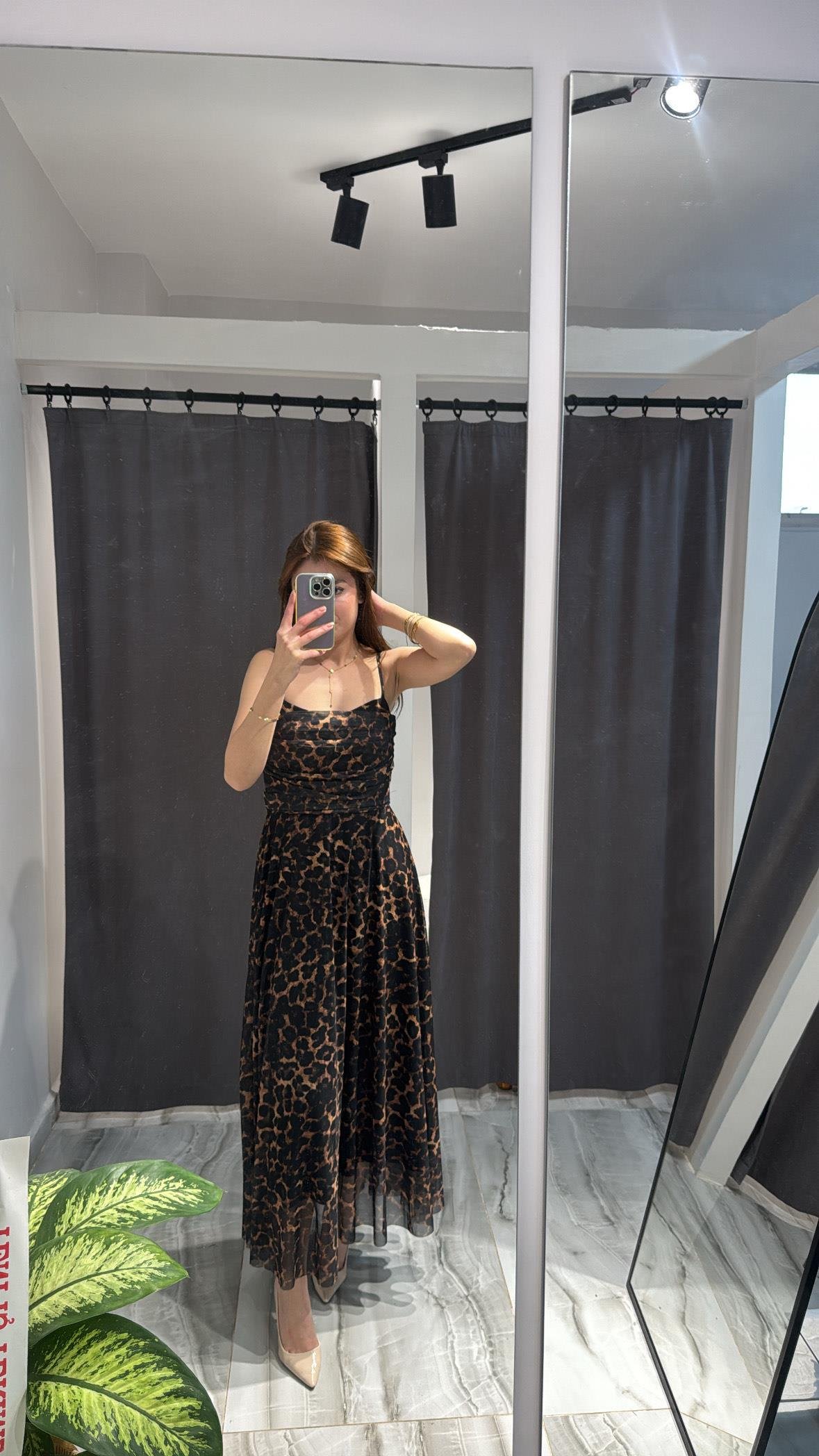 LEOPAR ELBİSE 