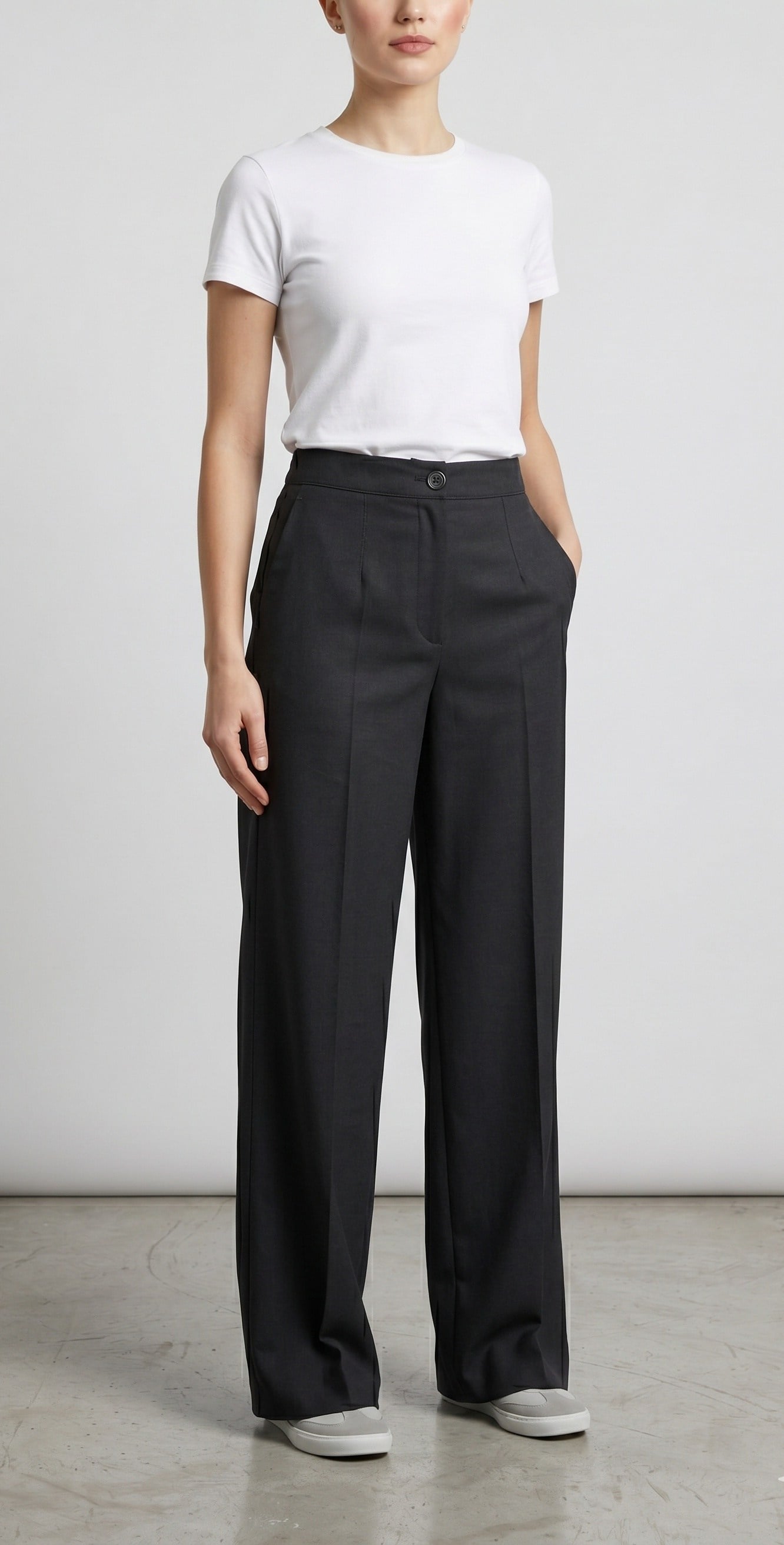 OLIVE-1001 PANTOLON ANTRASIT