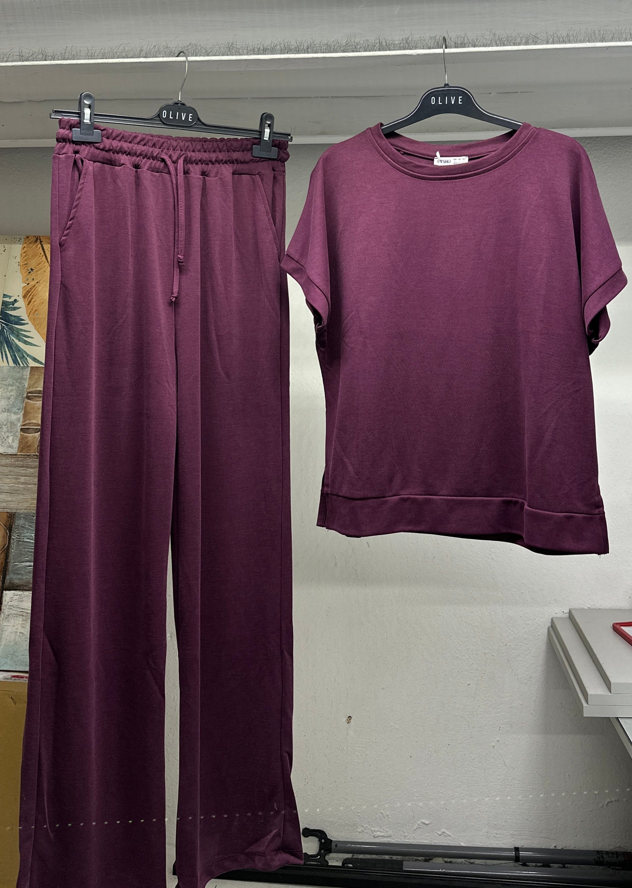 OLIVE-1435 MODAL PİKE TKM BORDO