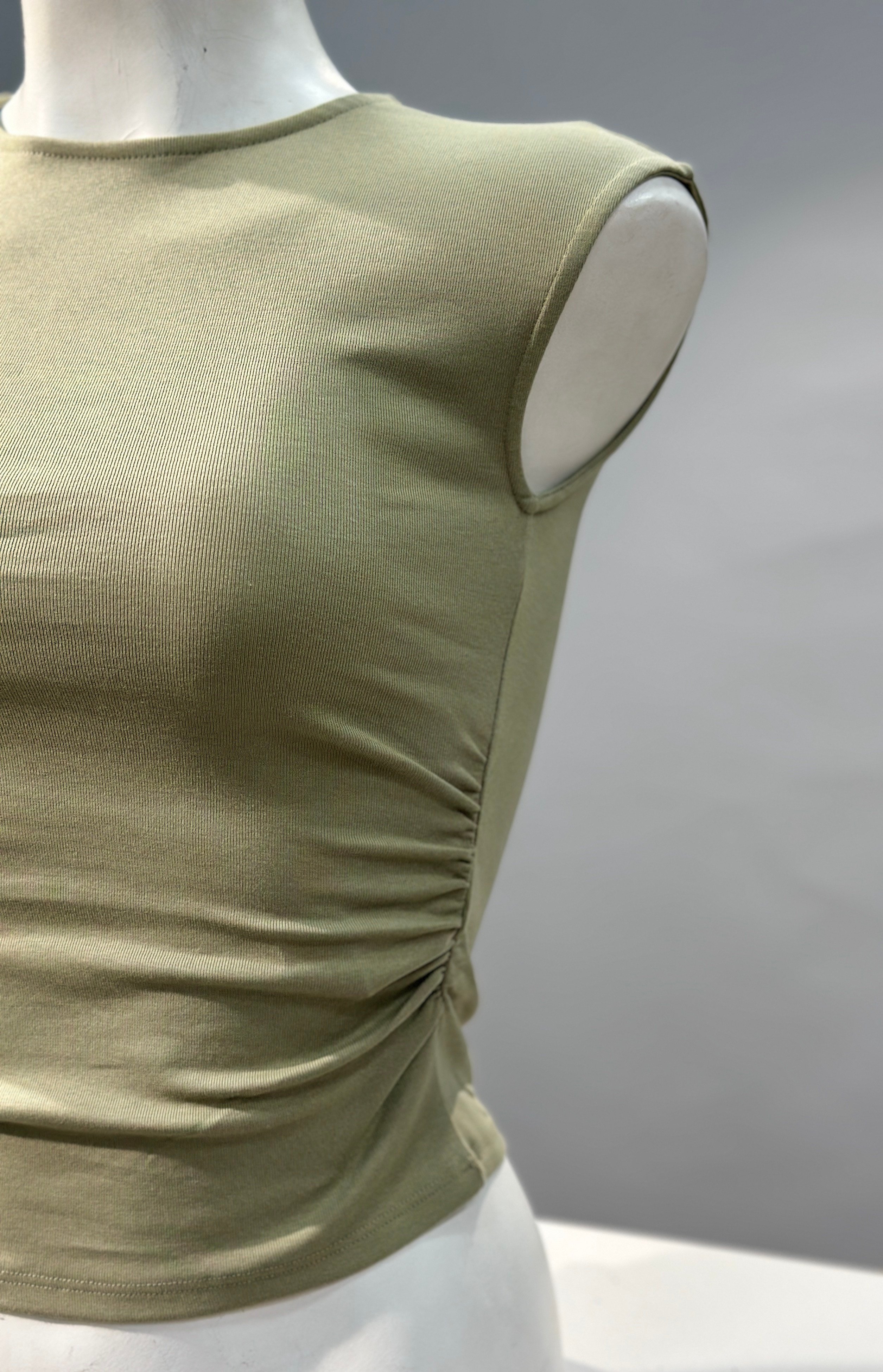 OLIVE-21054 BZG BASIC TSHIRT ÇAĞLA