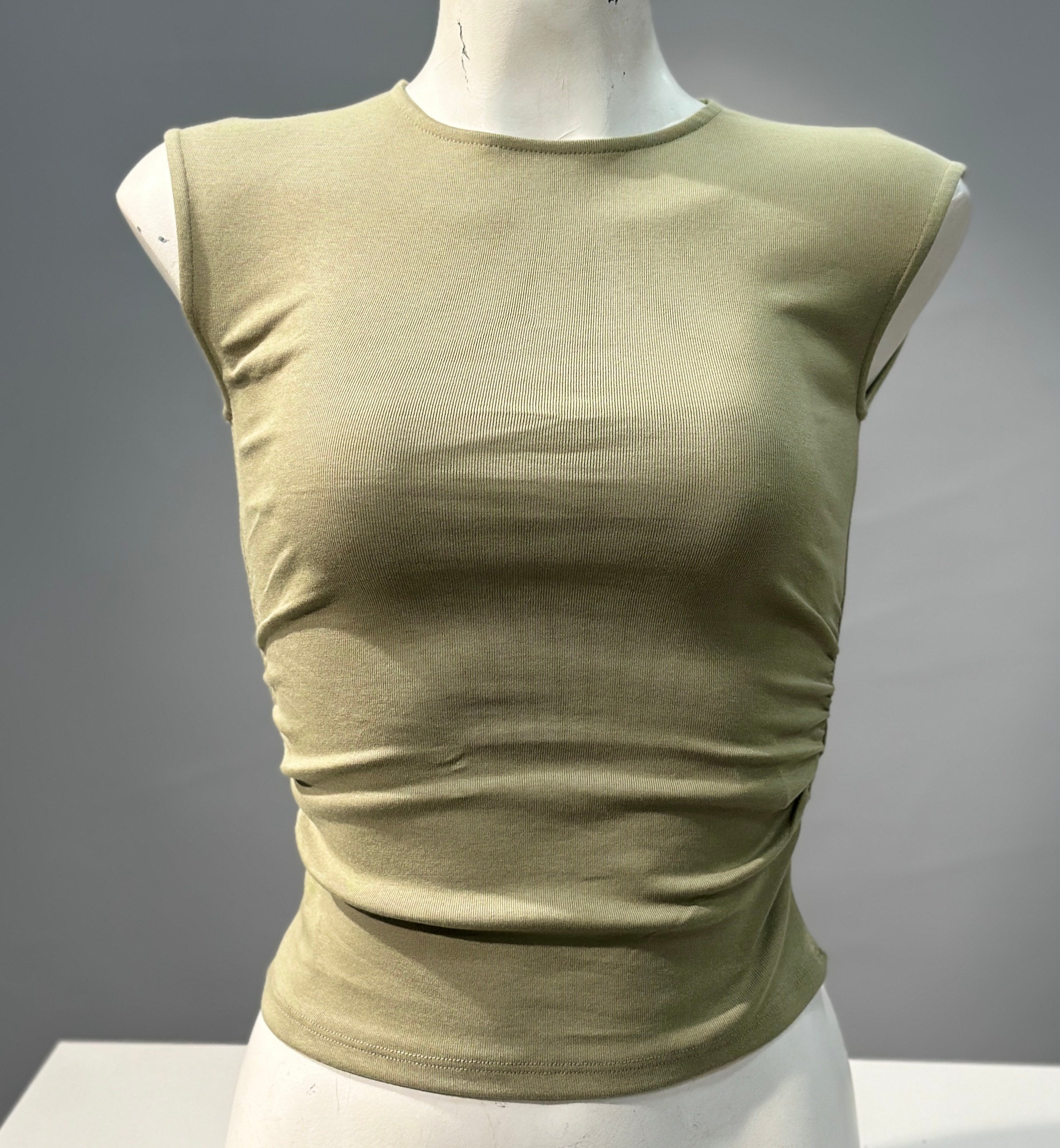 OLIVE-21054 BZG BASIC TSHIRT ÇAĞLA
