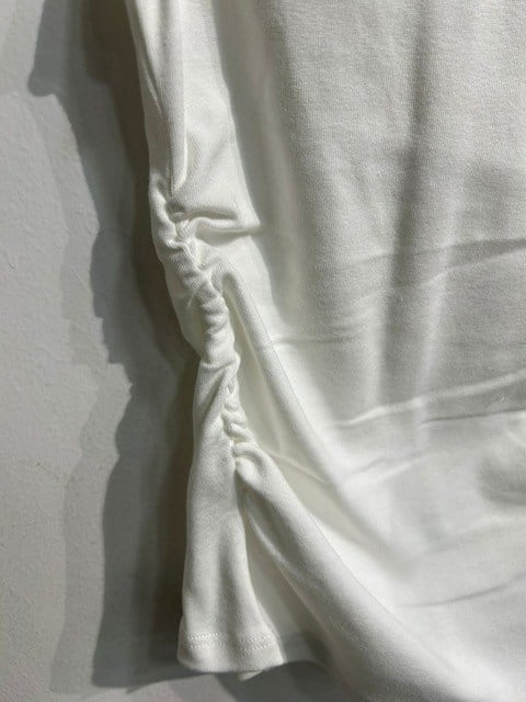 OLIVE-21054 BZG BASIC TSHIRT EKRU