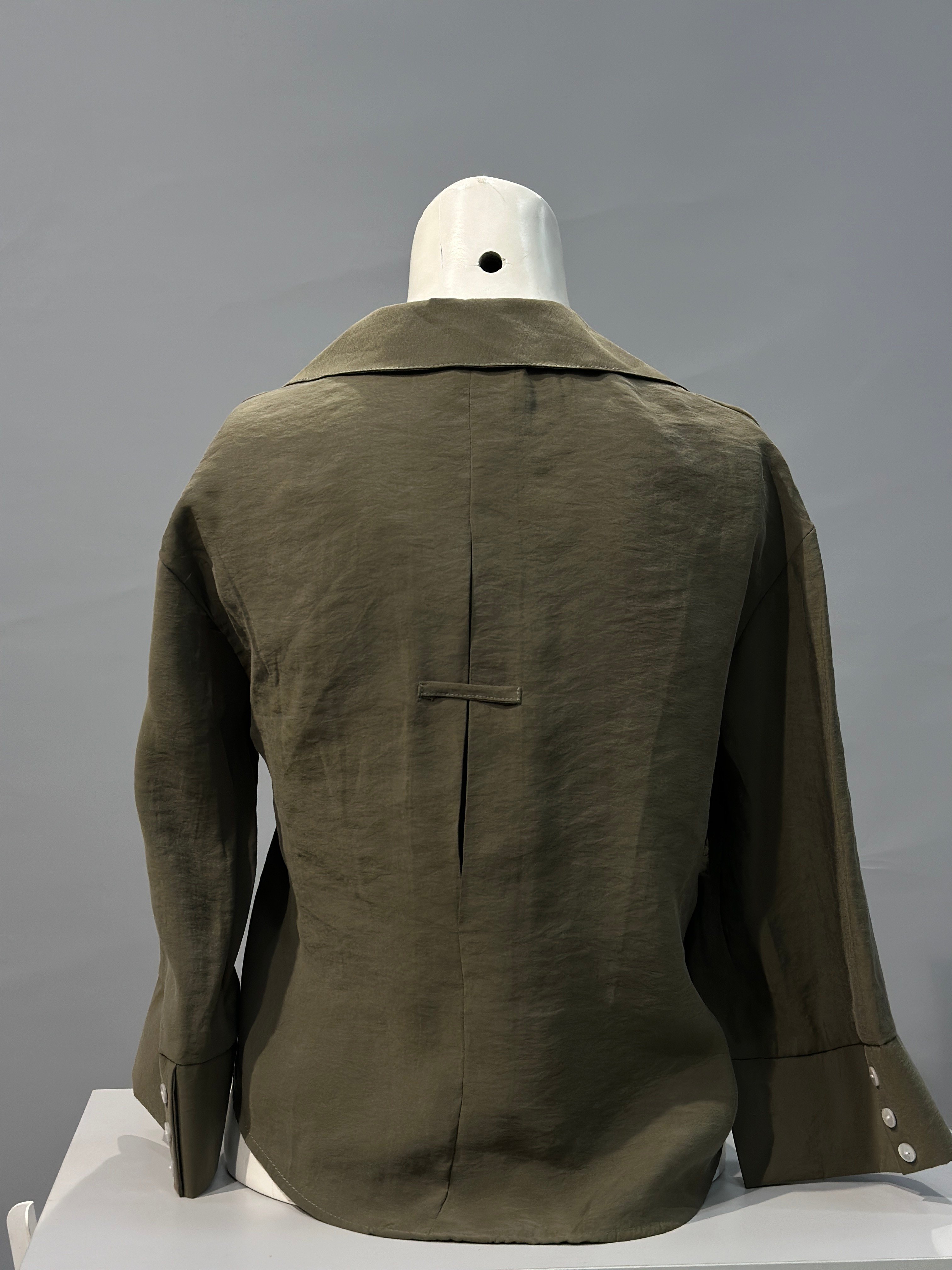 OLIVE-2514 GÖMLEK YEŞİL
