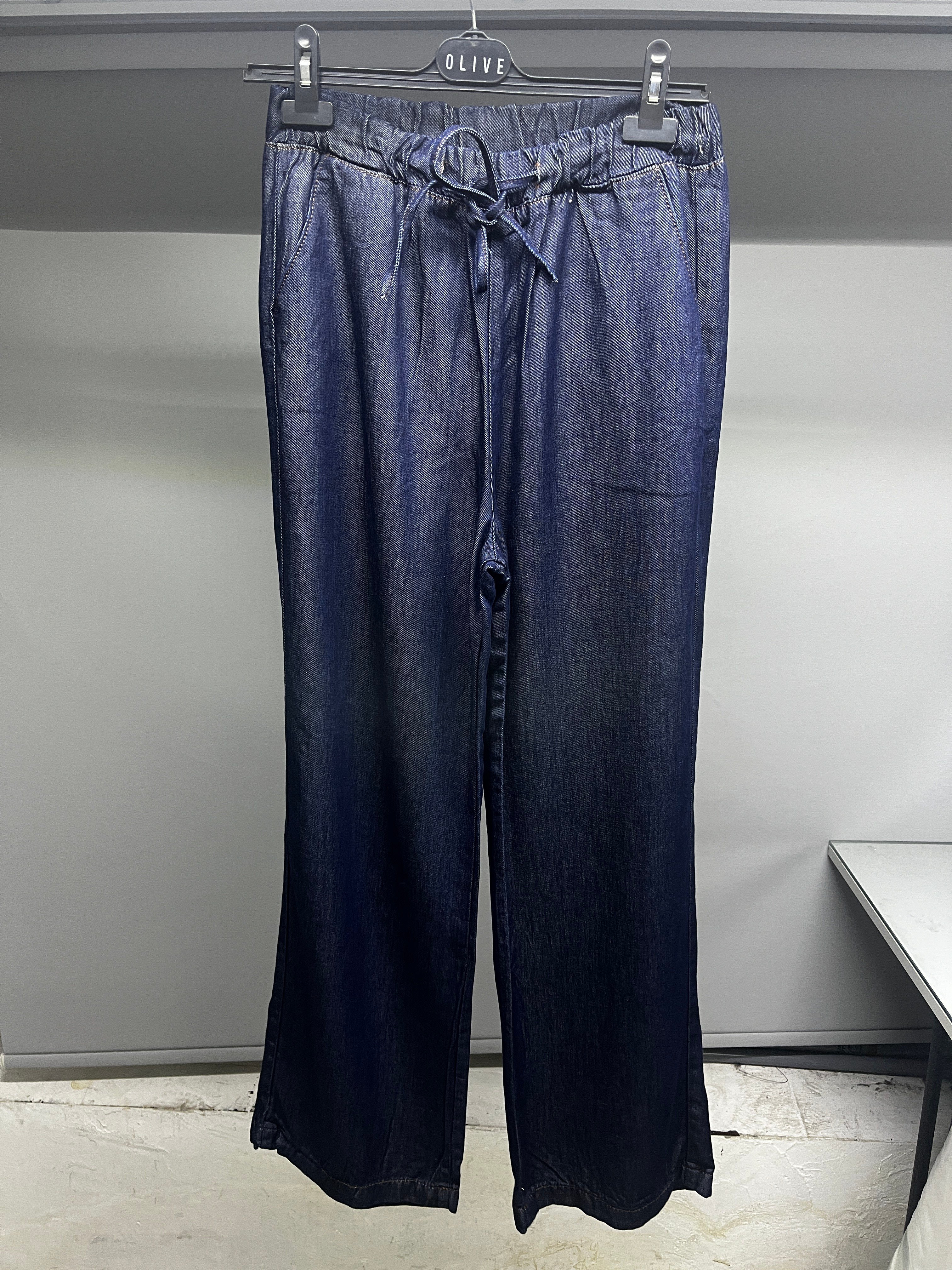 OLIVE-26439 RİNS BEL LASTİK TENCEL JEAN LACİ