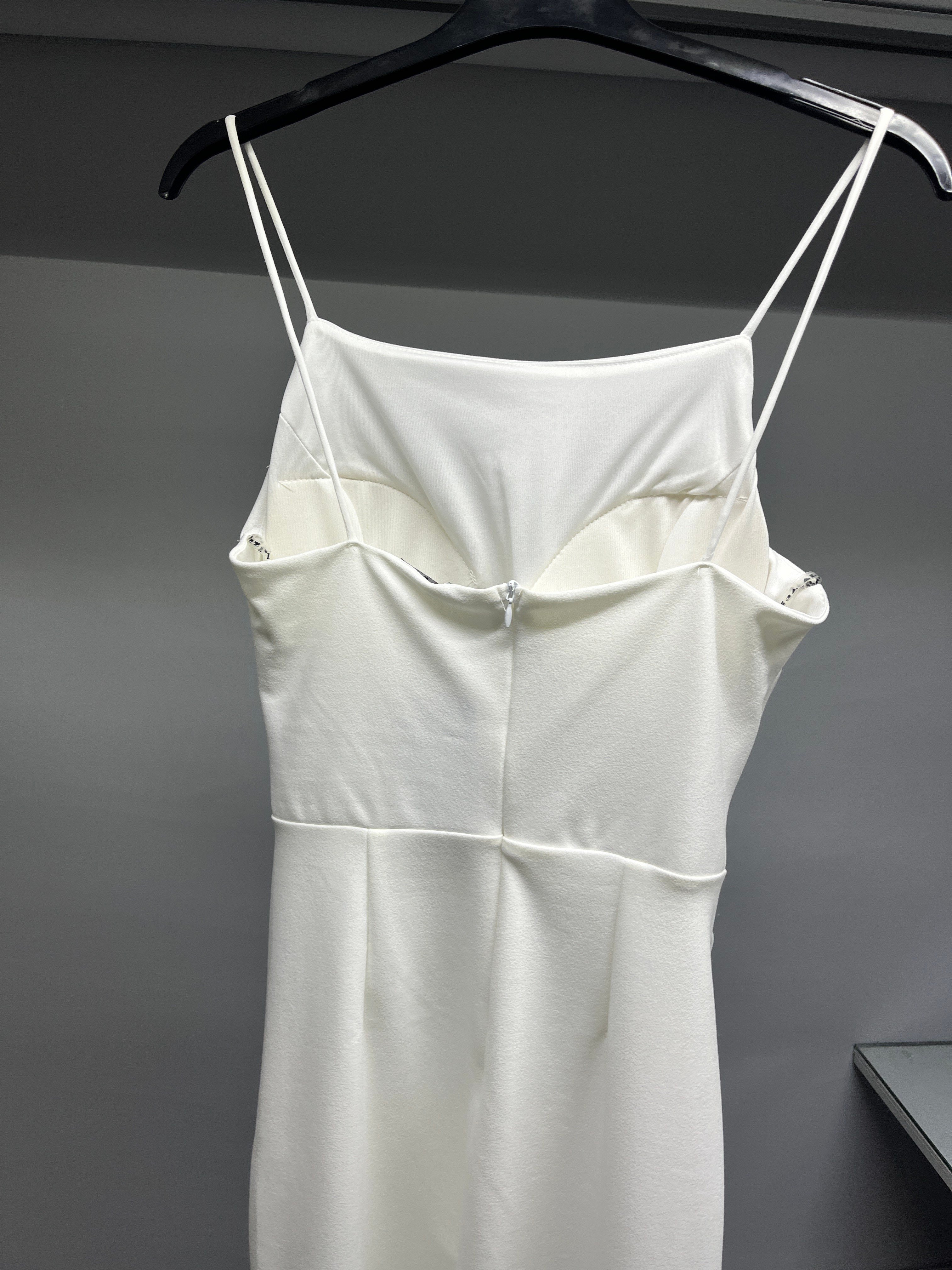 OLIVE-39465 ABİYE BEYAZ