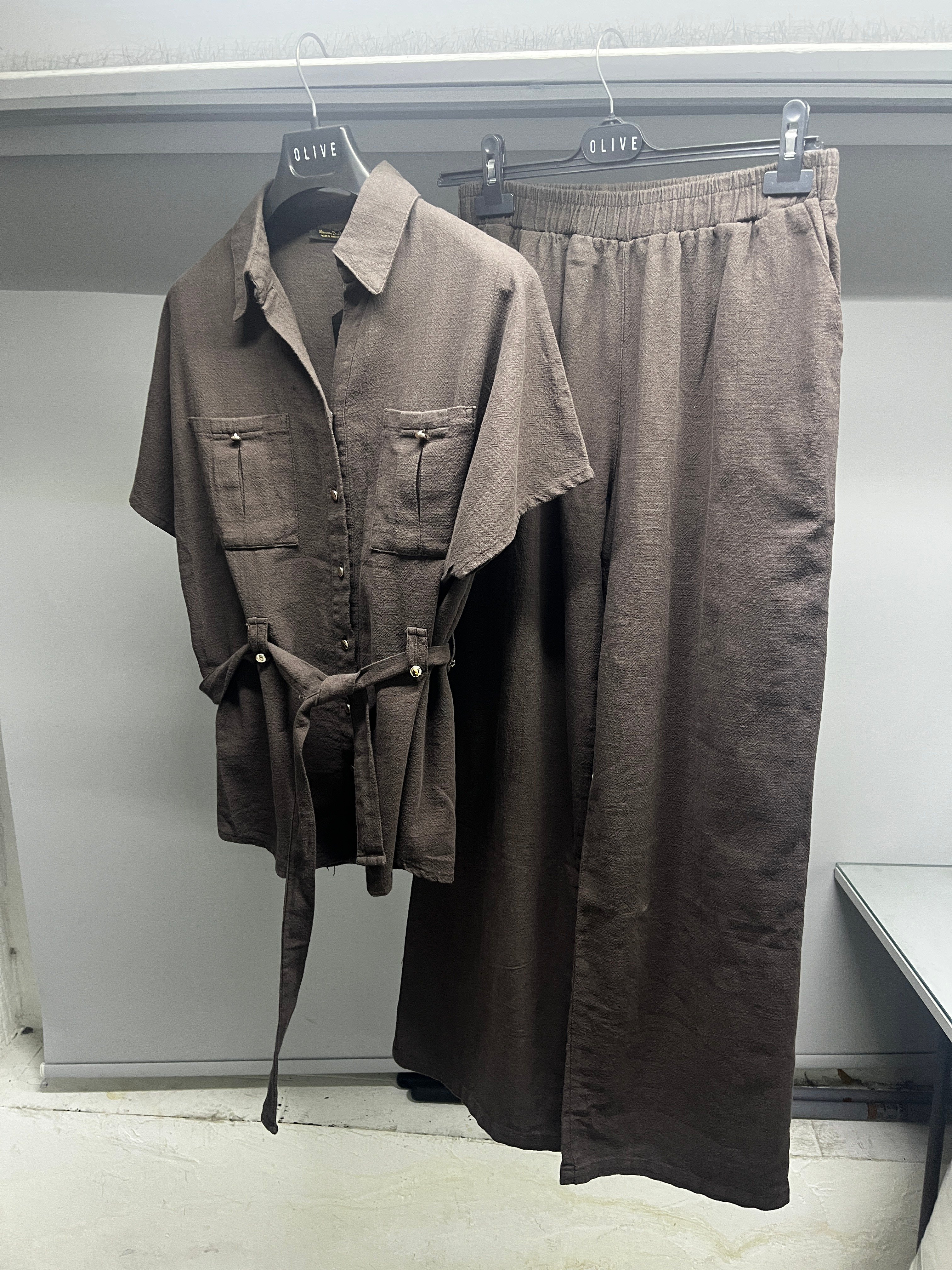 OLIVE-4102 FLAM KETEN TAKIM KAHVE