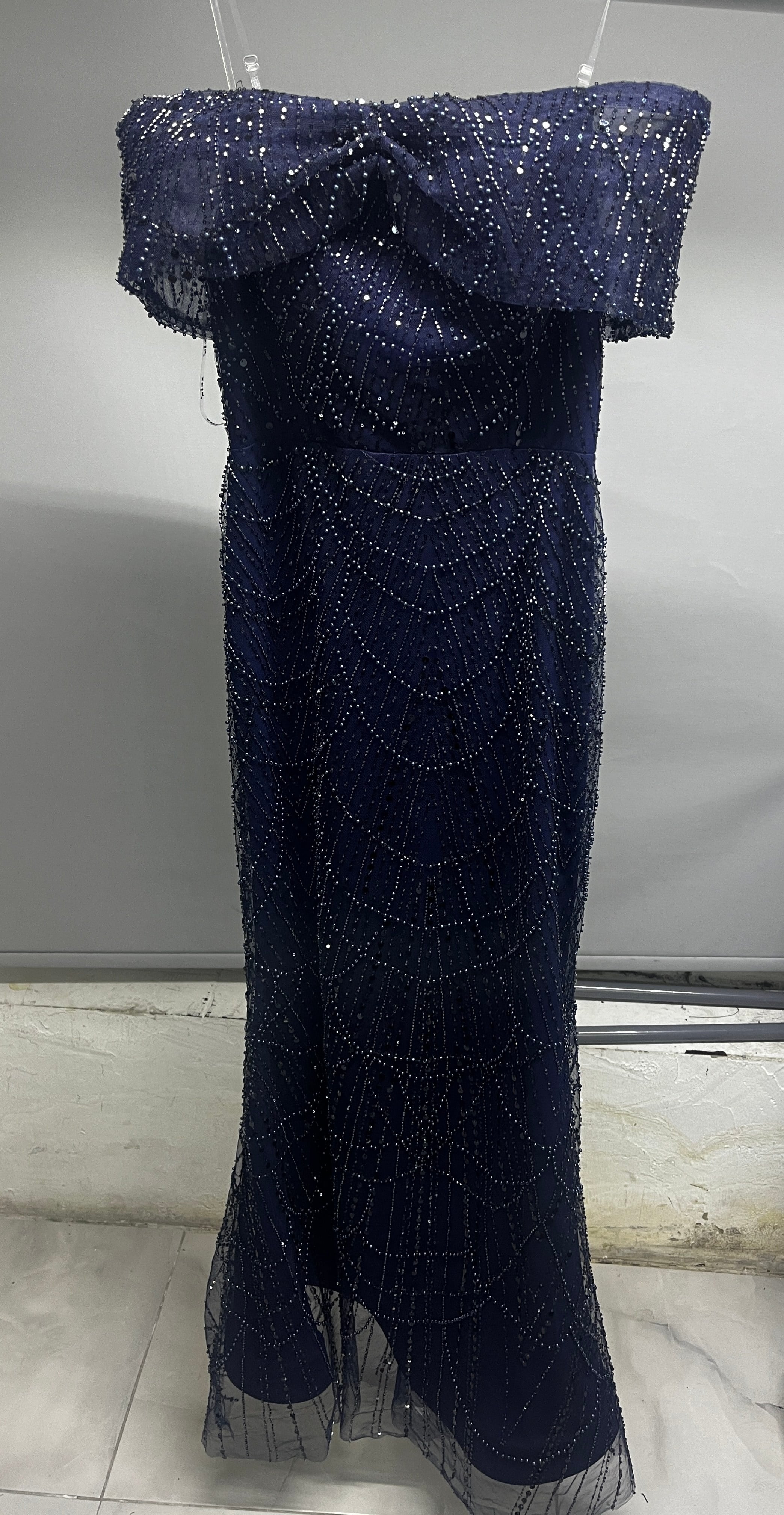 OLIVE-41128 ABİYE LACİVERT