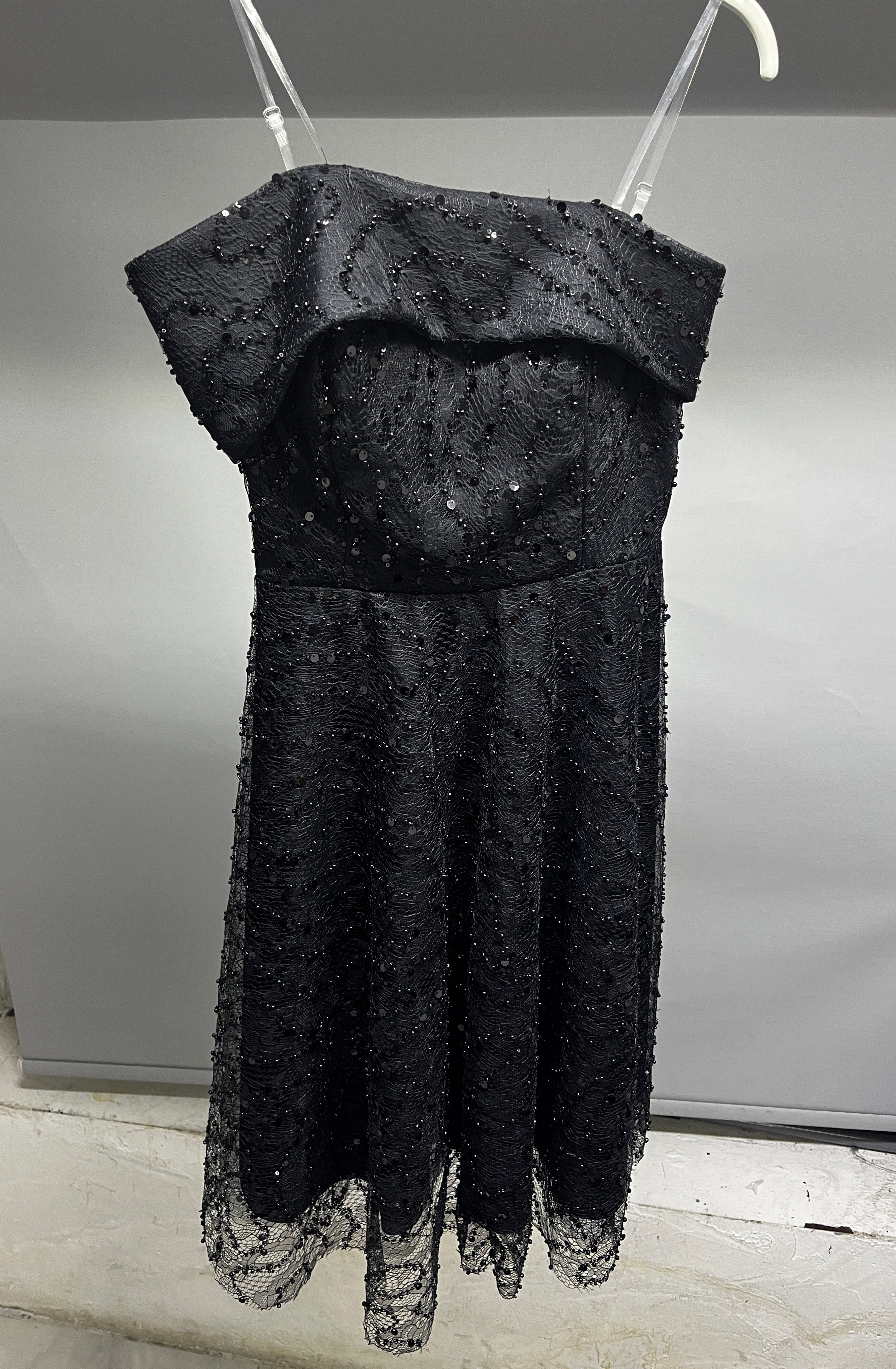 OLIVE-41185 ABİYE SİYAH