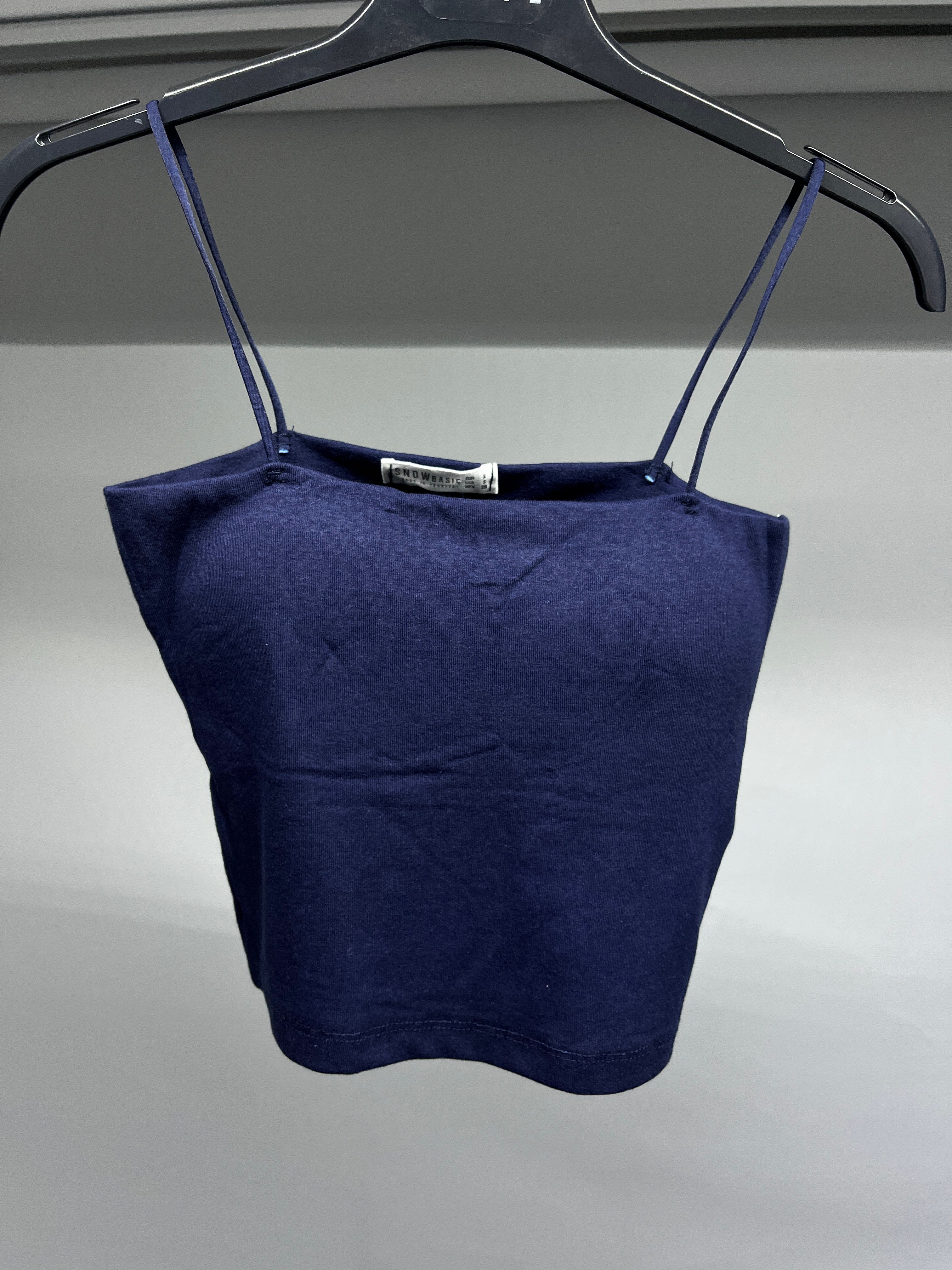 OLIVE-4596 MODAL GLOPLU BODY LACİVERT