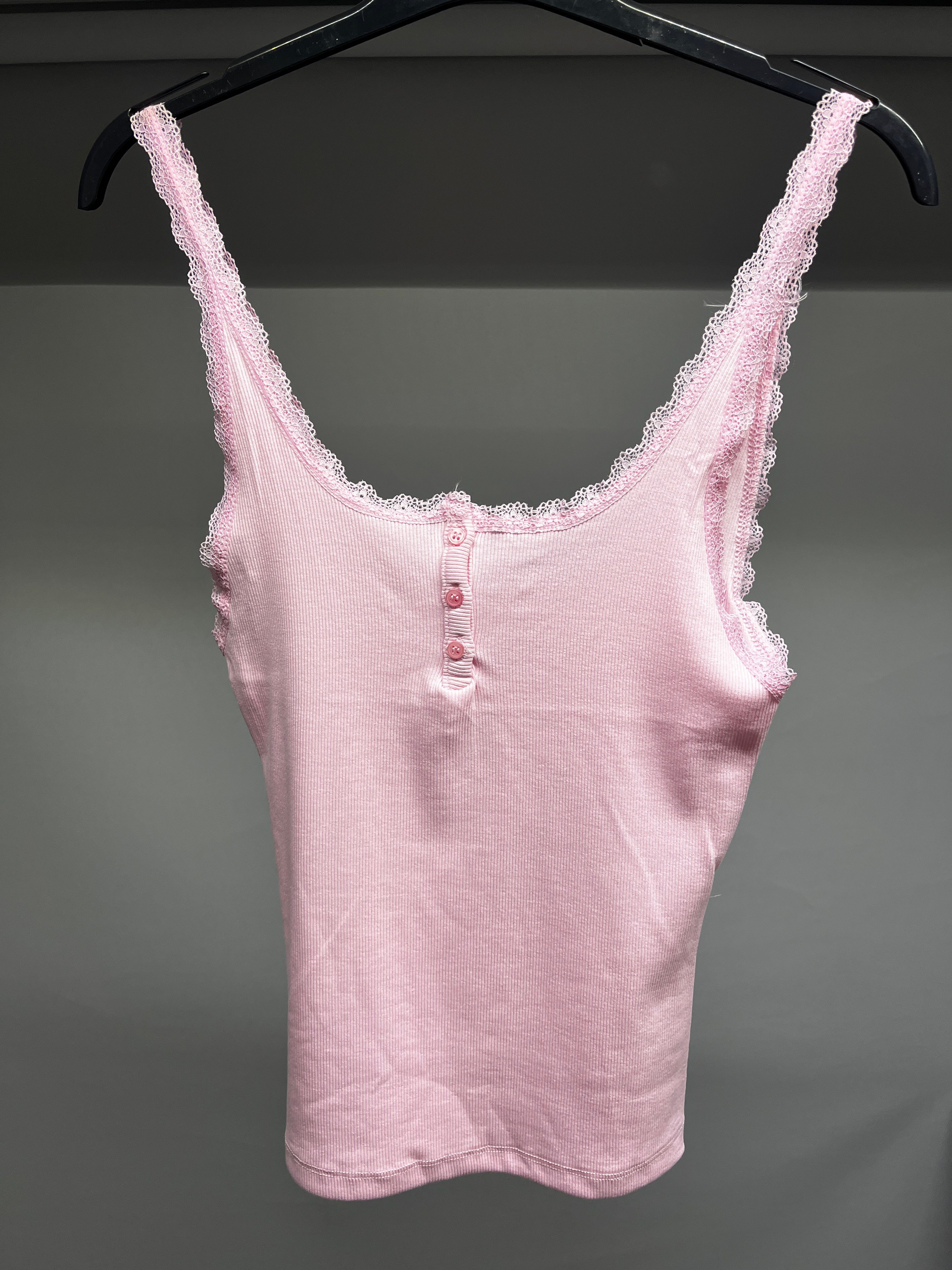OLIVE-4642 DÜĞMELİ KAŞKORSE BODY PEMBE