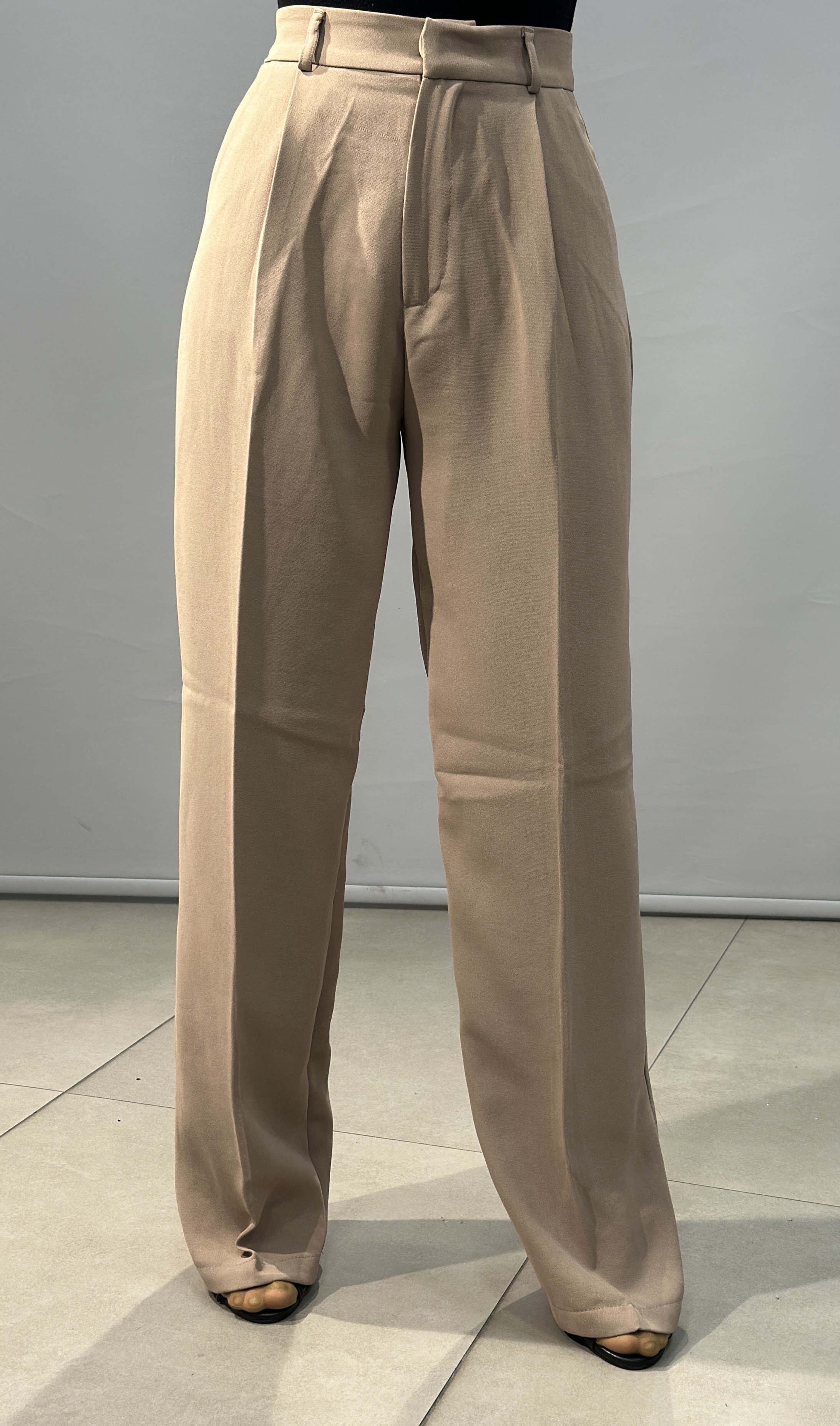 OLIVE-51024 PANTOLON VİZON