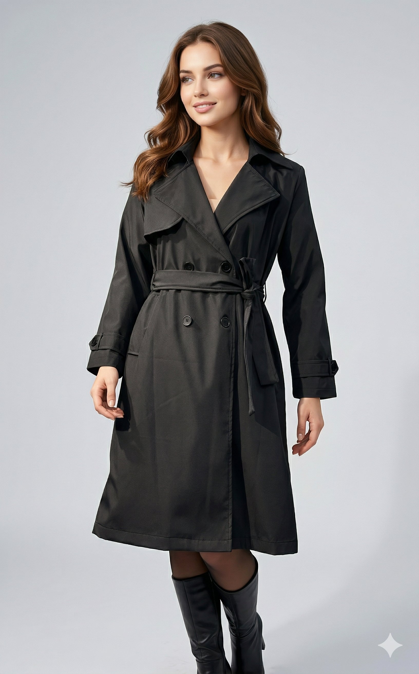 OLIVE-5918 TRENC SİYAH