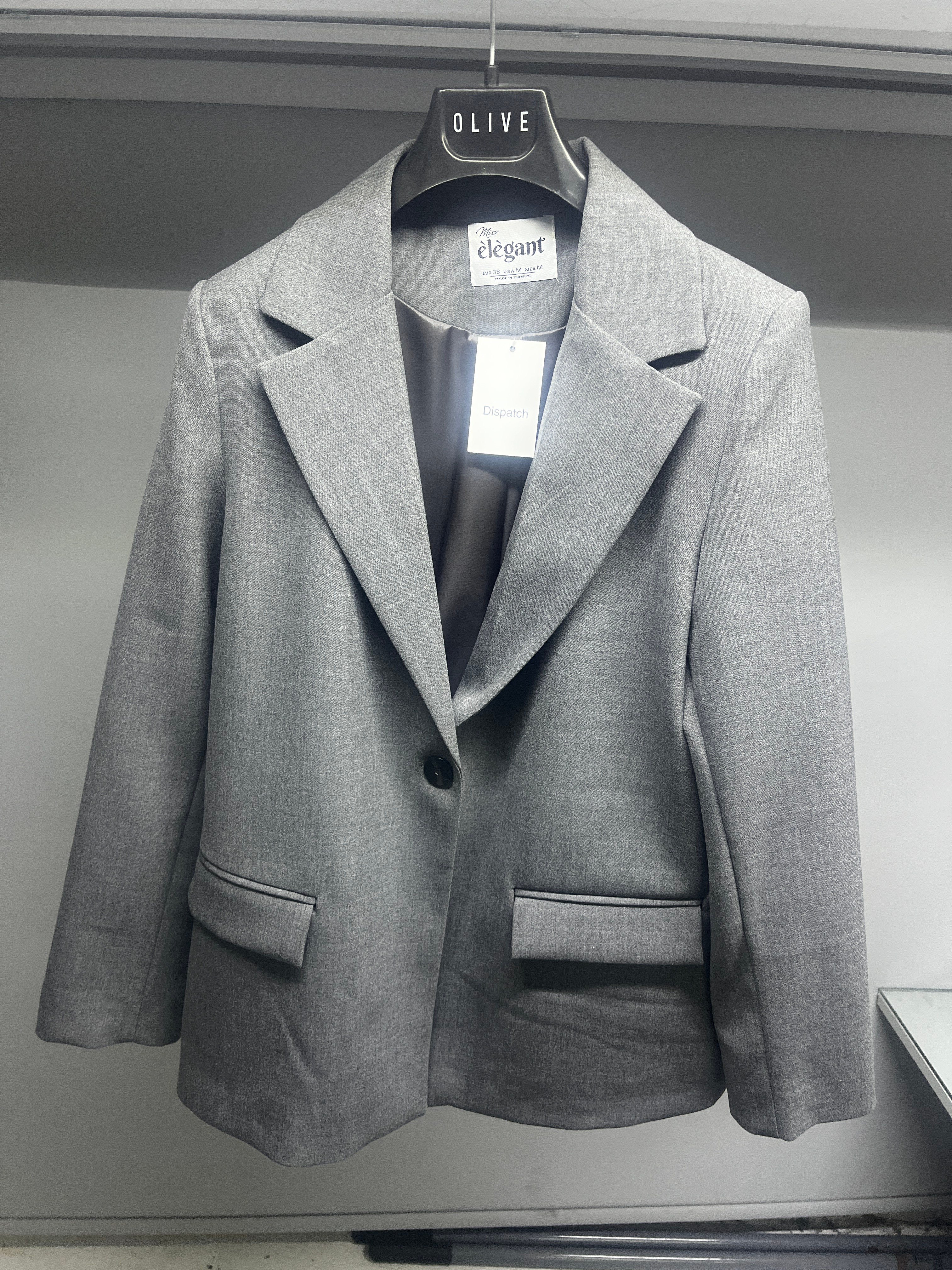 OLIVE-6023-1 CEKET ANTRASİT