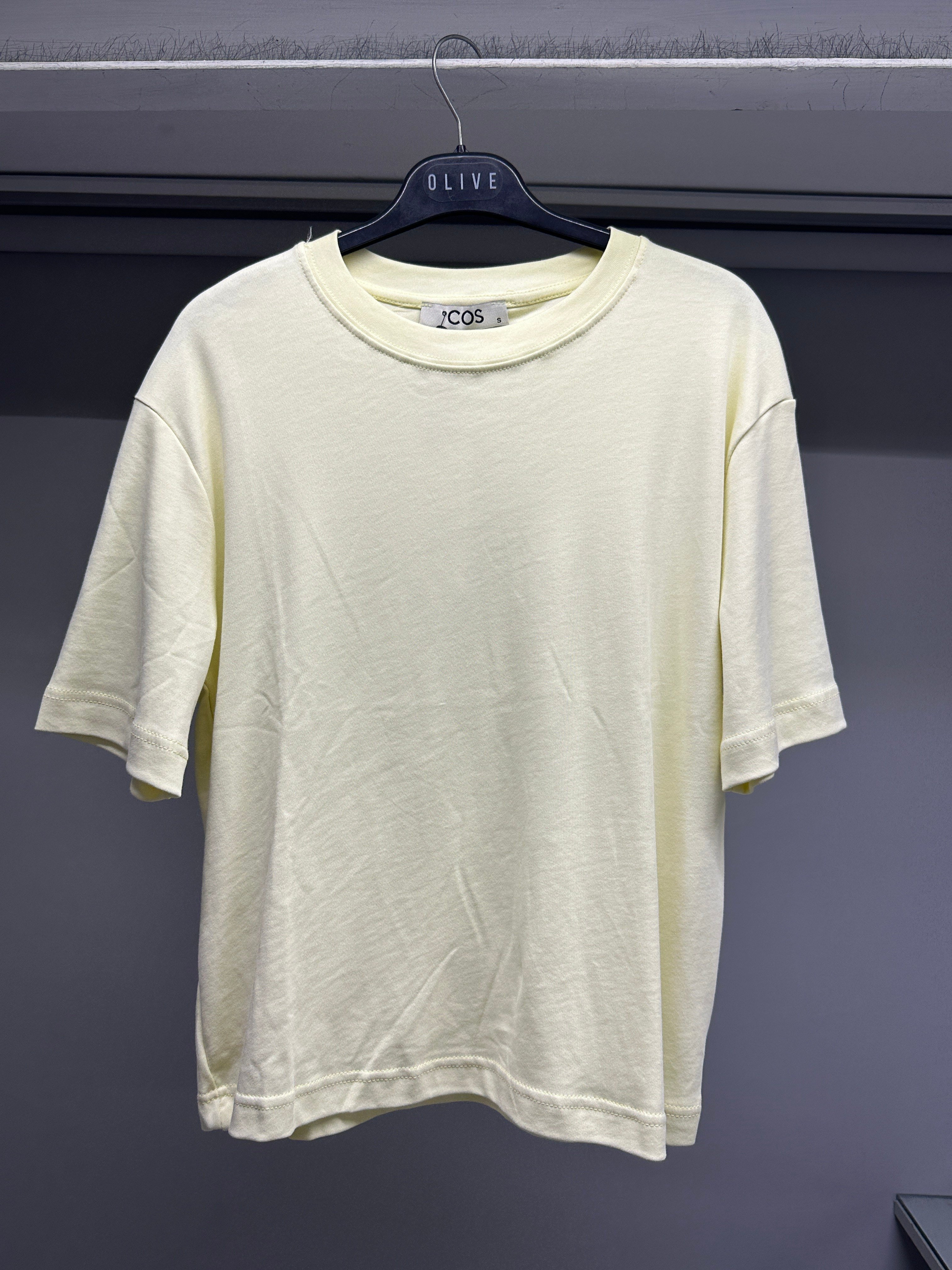 OLIVE-6597 COS BASIC TSHIRT SARI