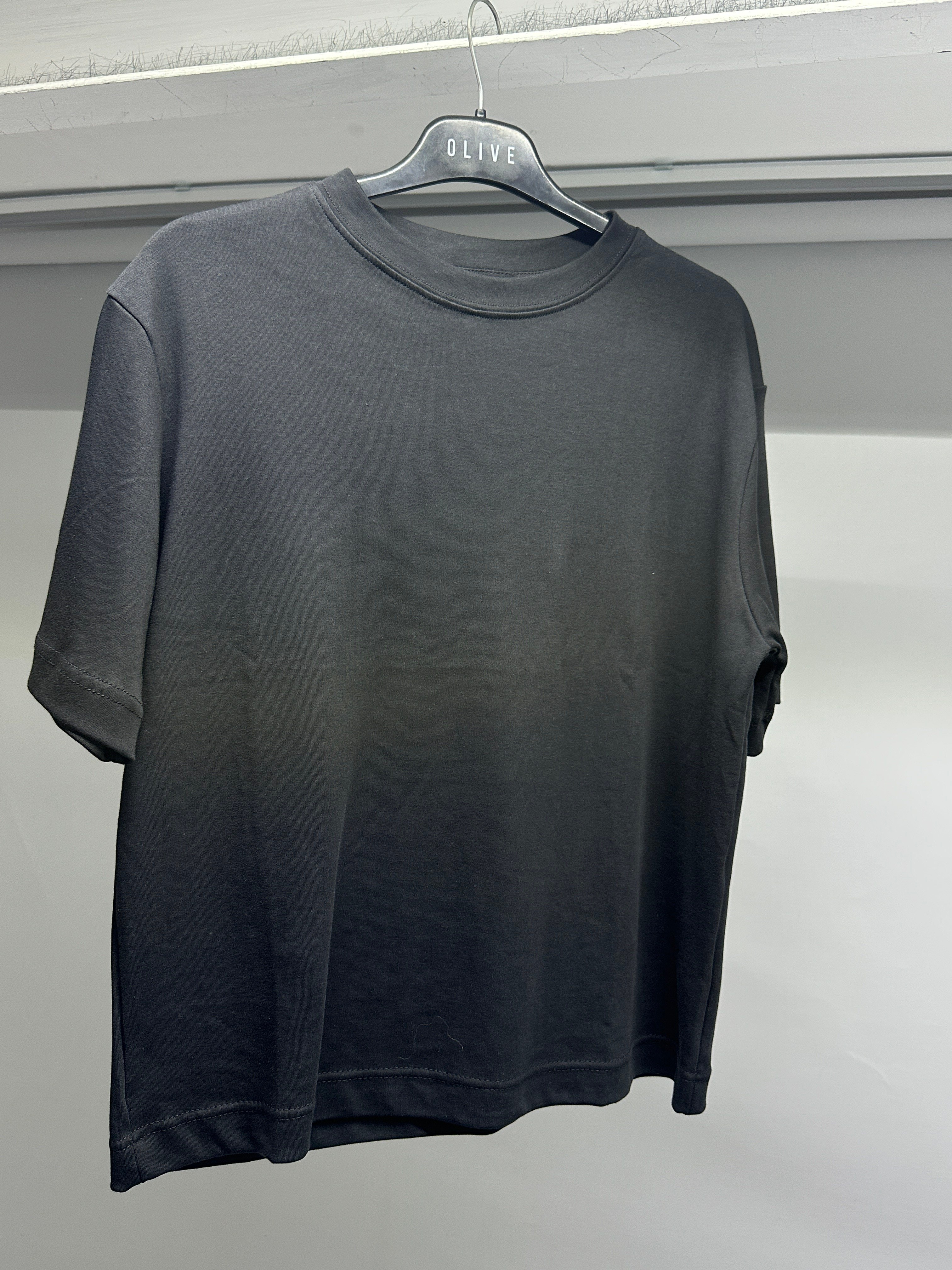 OLIVE-6597 COS BASIC TSHIRT SİYAH