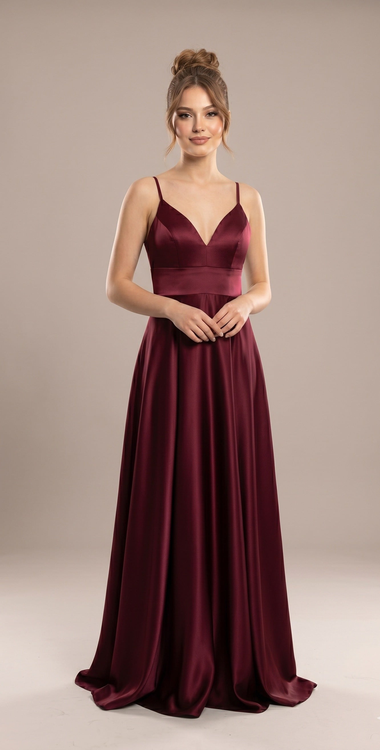 OLIVE-6777 ABİYE BORDO