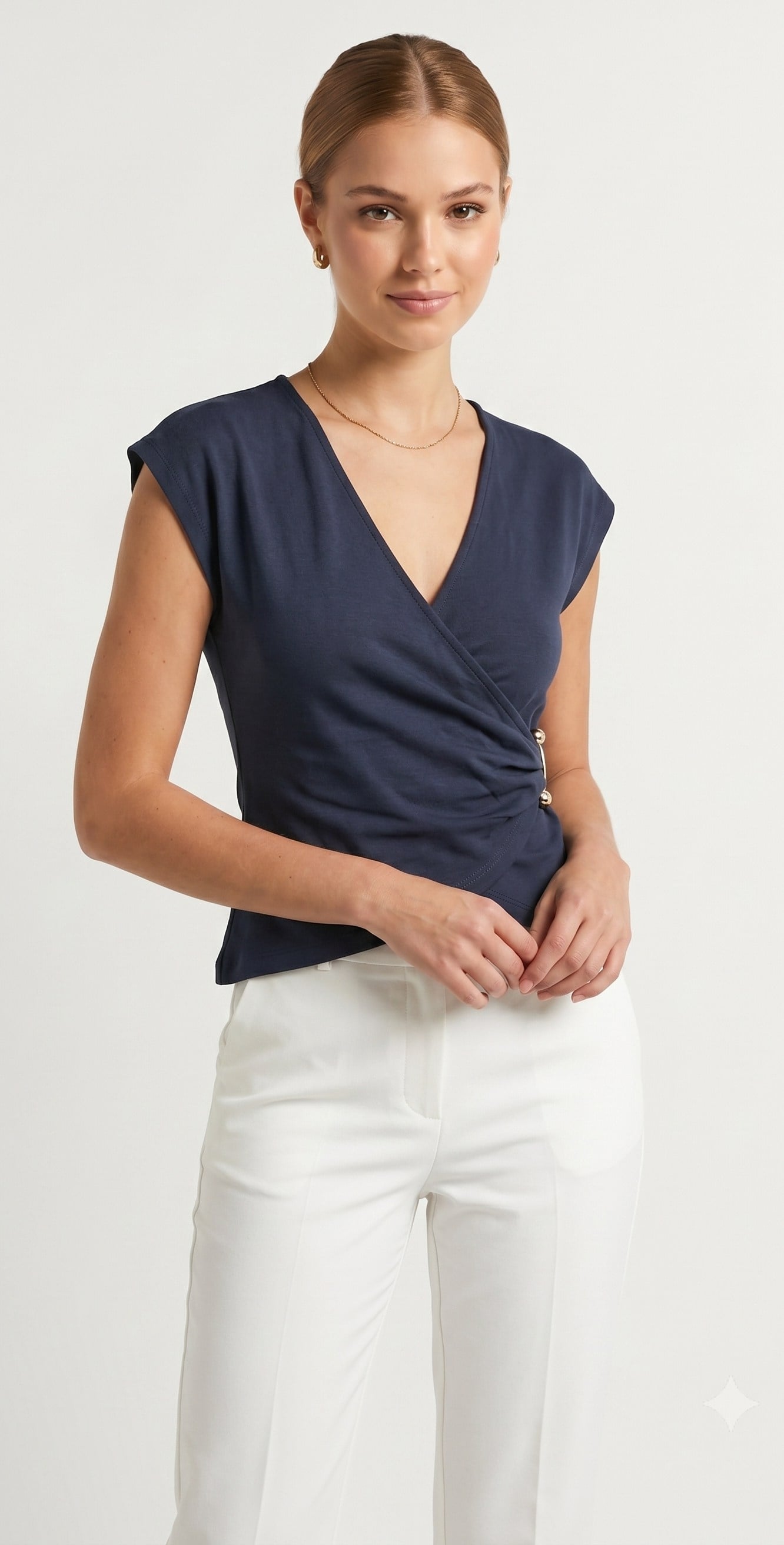OLIVE-6904 TSHIRT LACİ