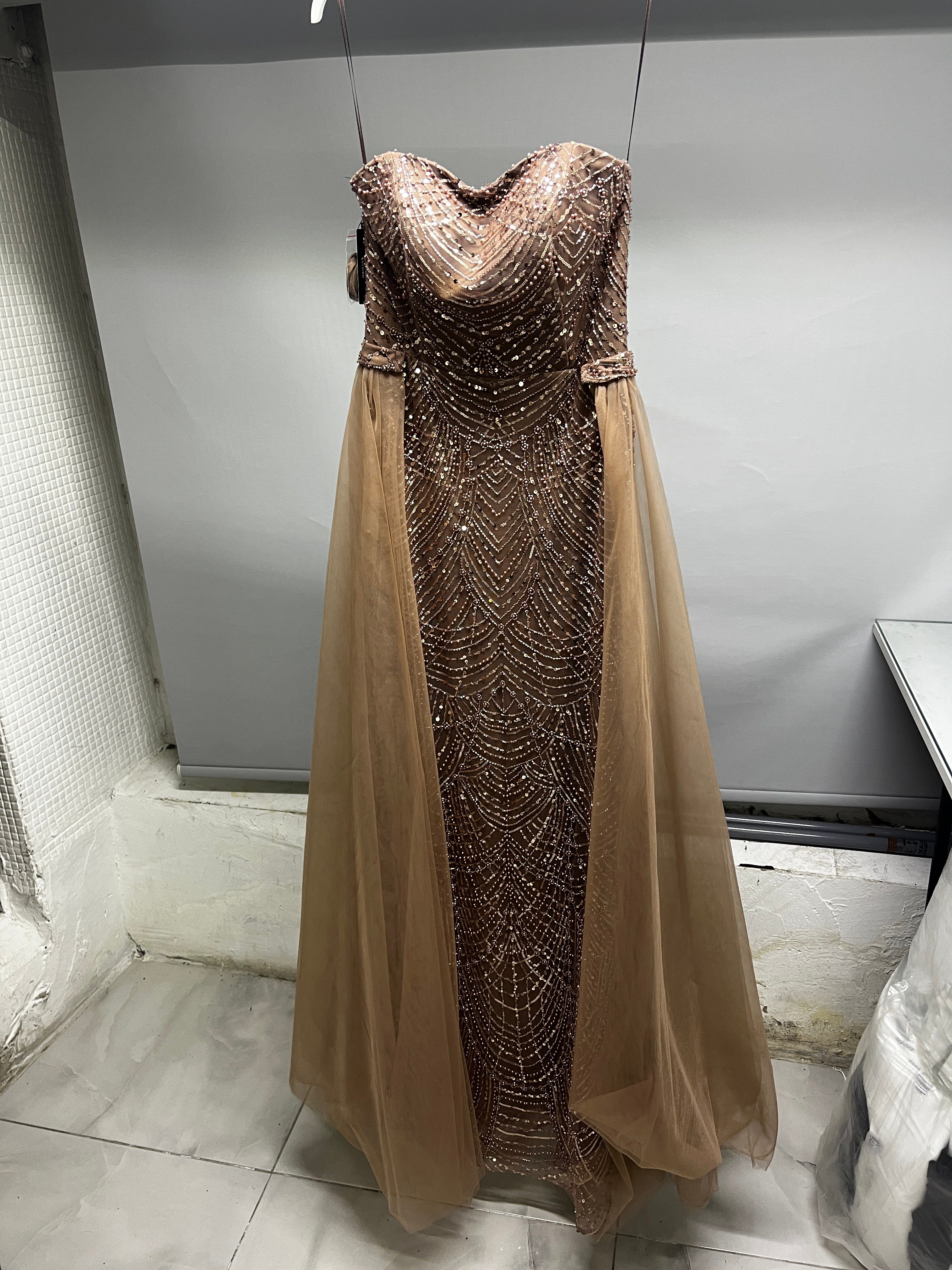 OLIVE-7705 ABİYE KAHVE