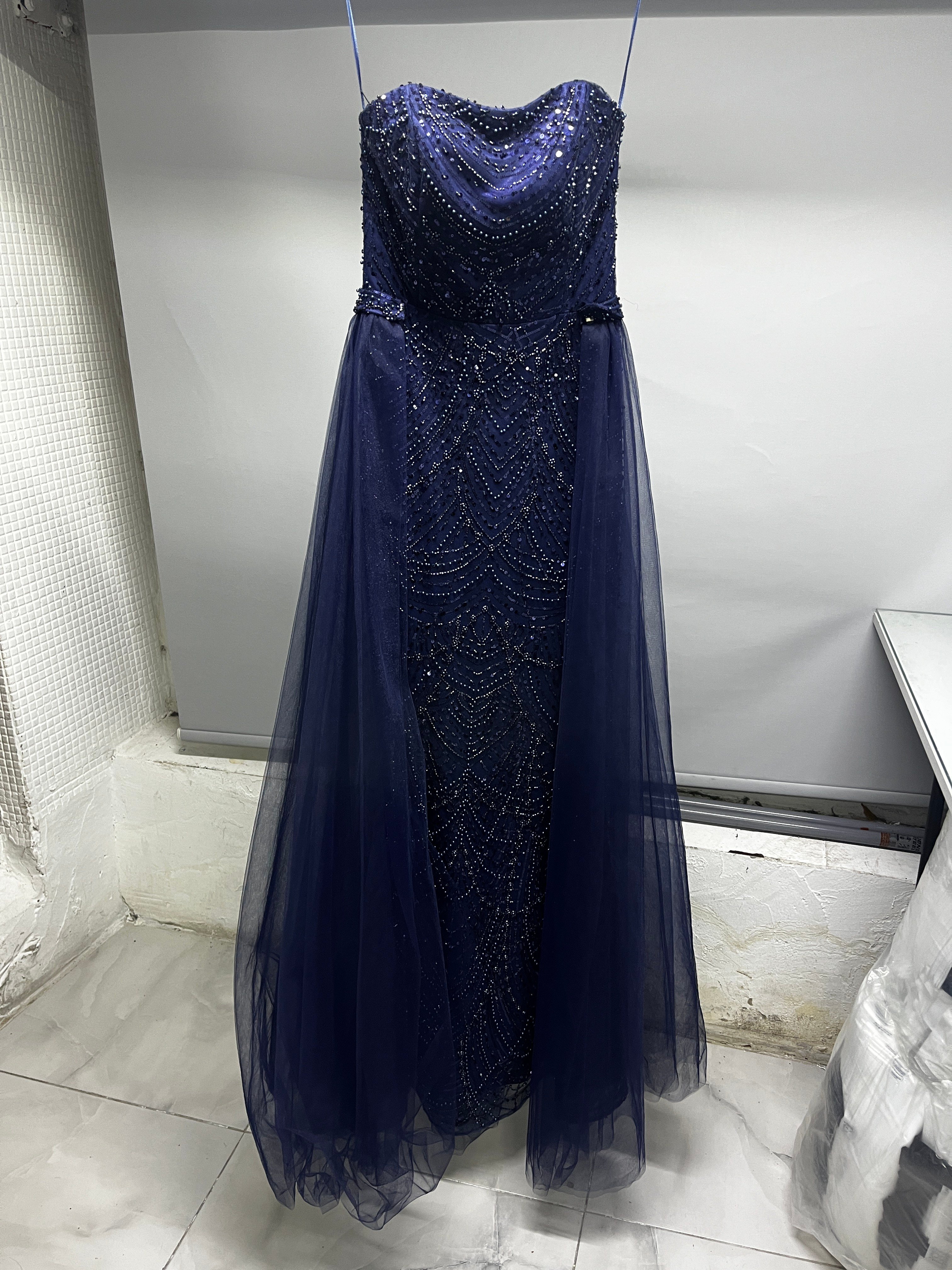 OLIVE-7705 ABİYE LACİVERT