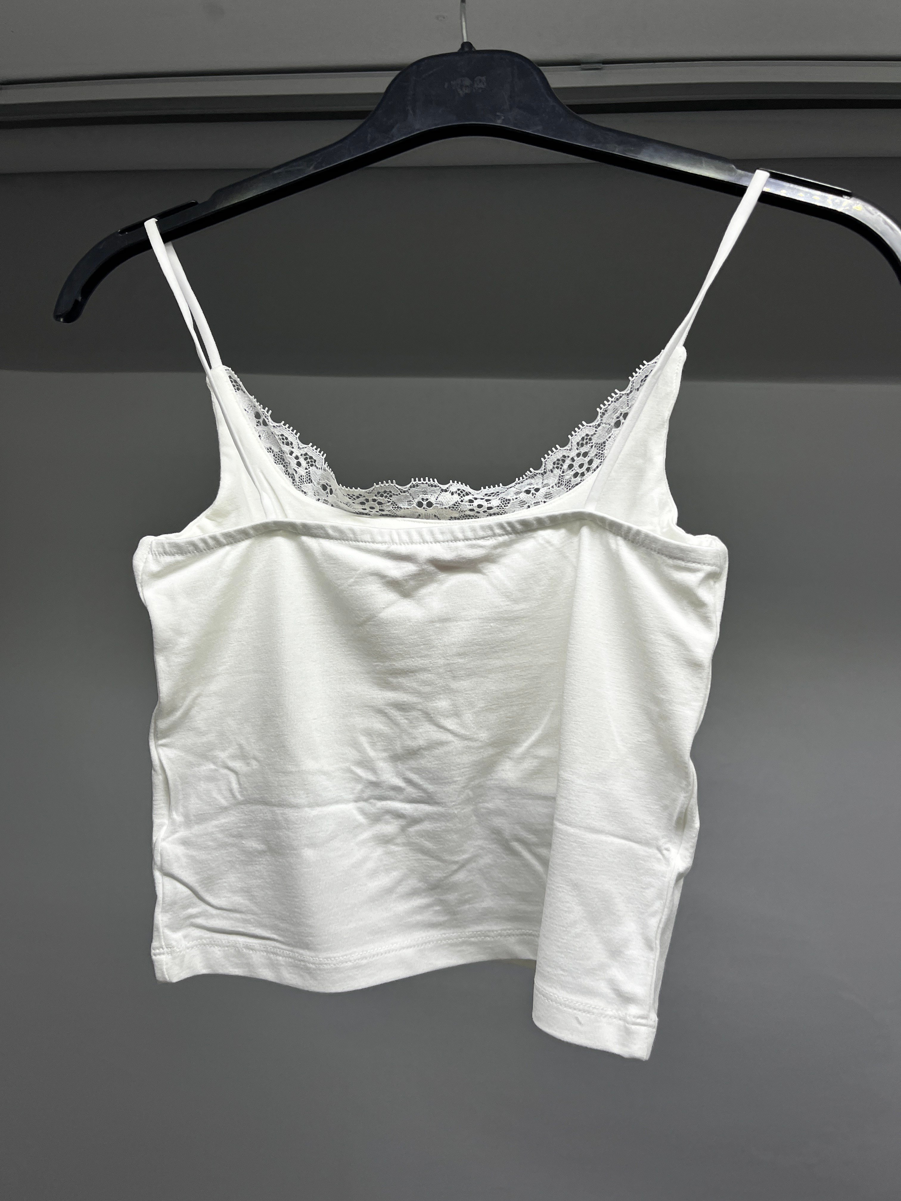 OLIVE-L02077 DANTEL ASKILI BODY BEYAZ