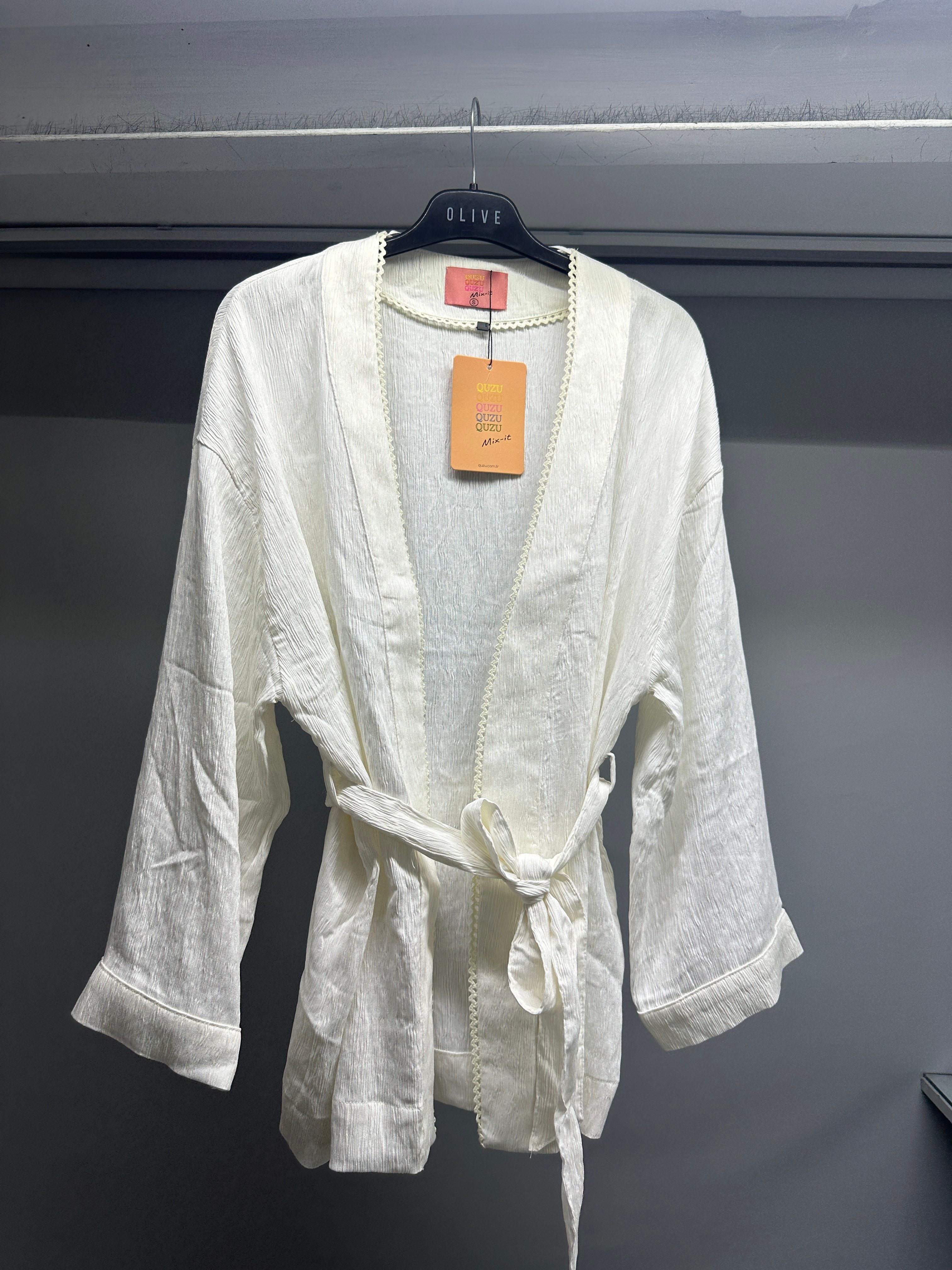 OLIVE-T02248 CEKET EKRU