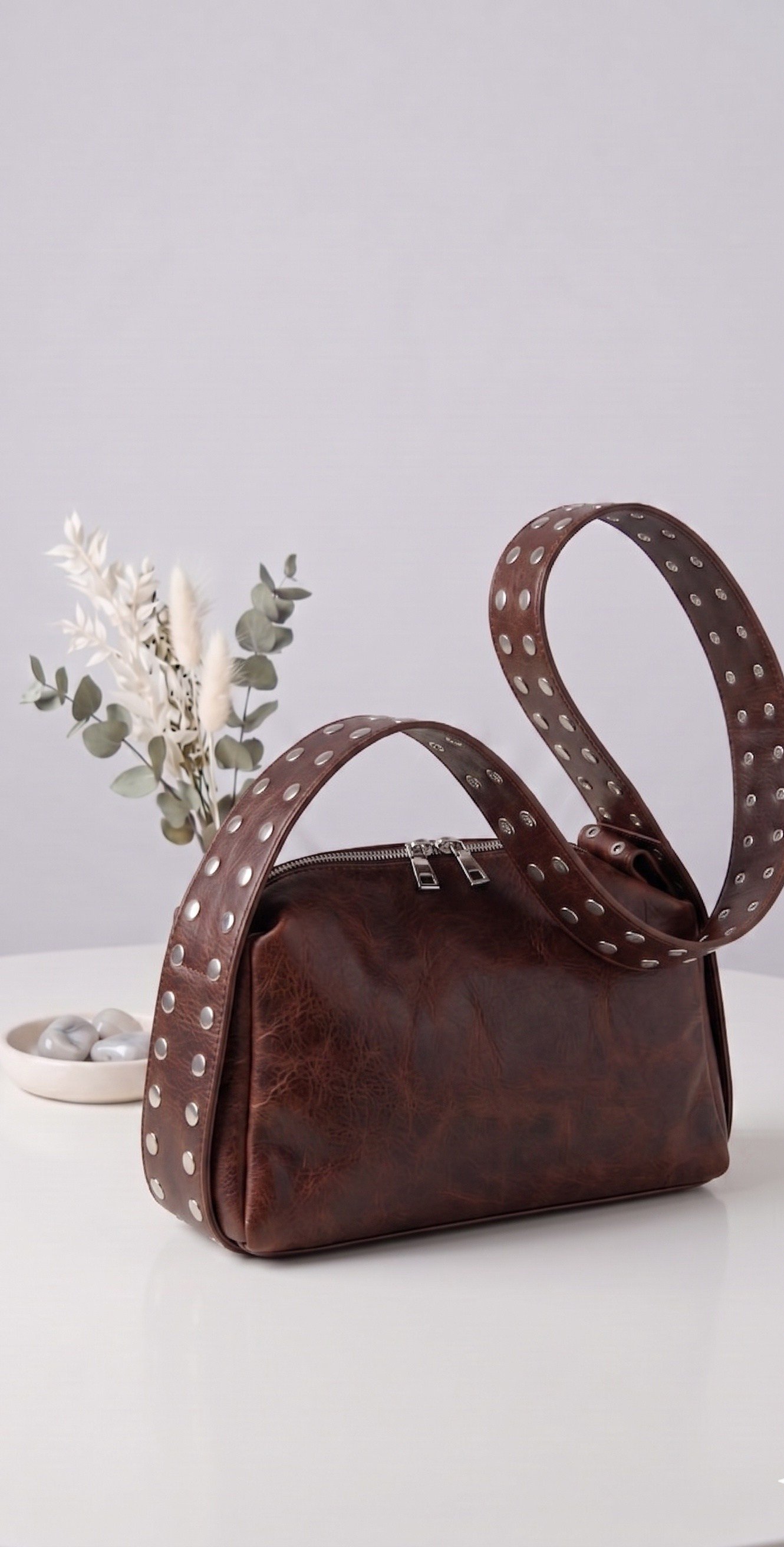 OLV-ERA ZIMBA MODEL ÇANTA KAHVE
