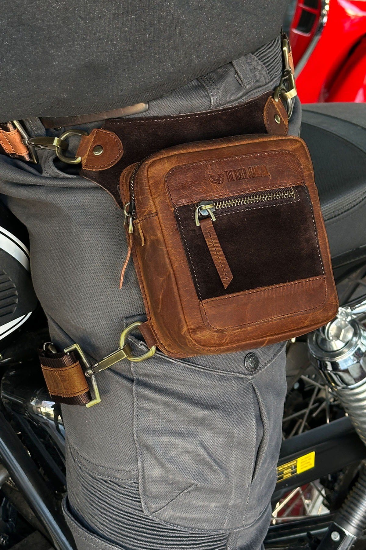 The Biker Jeans Dallas Deri Bacak Çantası | Hakiki DeriTheBikerJeans Dallas Hakiki Deri Bacak Çantası