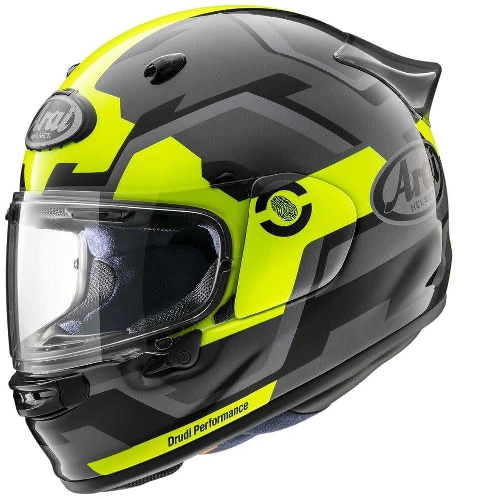 Arai Quantic Frost Motosiklet Kaskı Face Fluor Yellow