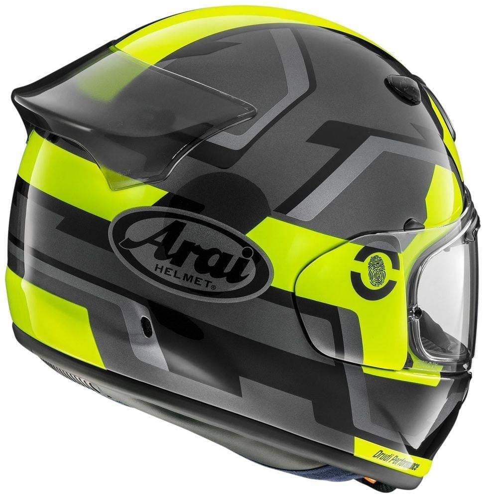 Arai Quantic Frost Motosiklet Kaskı Face Fluor Yellow