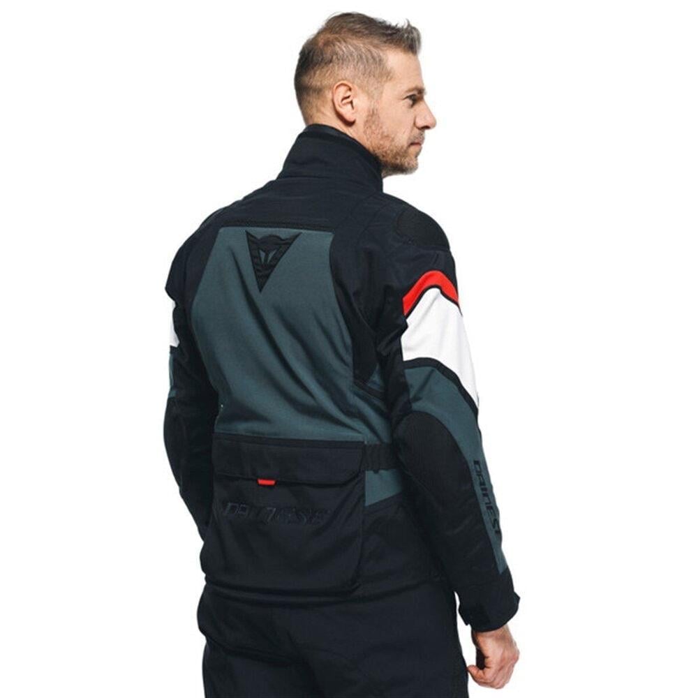 Dainese Carve Master 3 Black Ebony Lava Red Korumalı Motosiklet Gore-Tex Mont