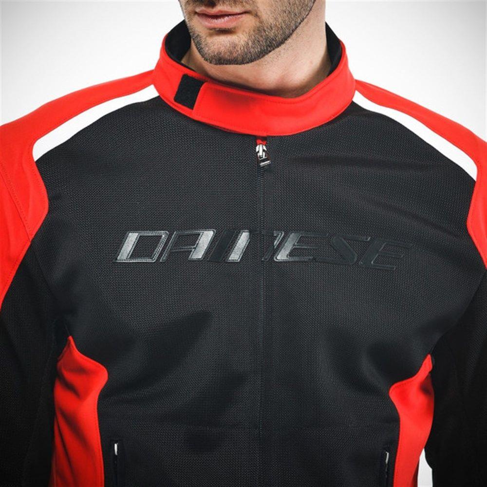 Dainese Hydraflux 2 Air D-Dry Korumalı Yazlık Motosiklet Montu Lava Red