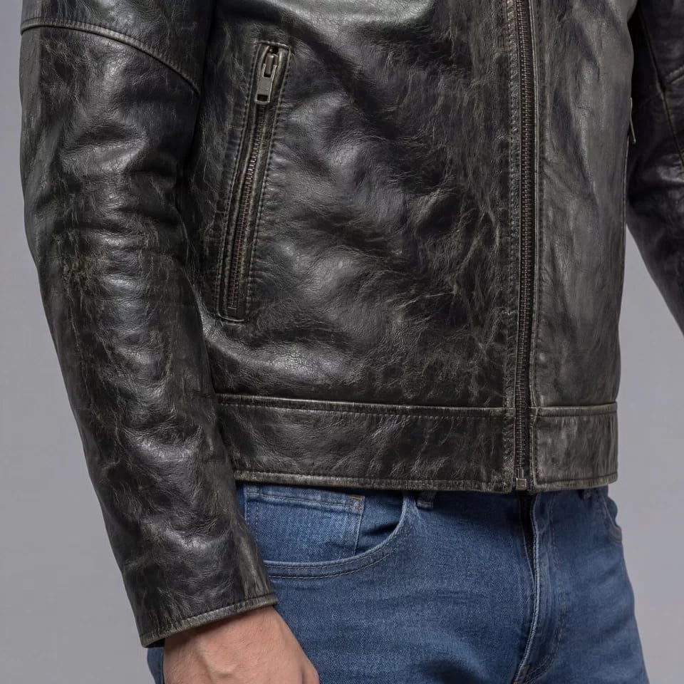 Dainese Radicale Black Deri Mont | Vintage Neo-Retro A SınıfıDainese Radicale Black Deri Mont