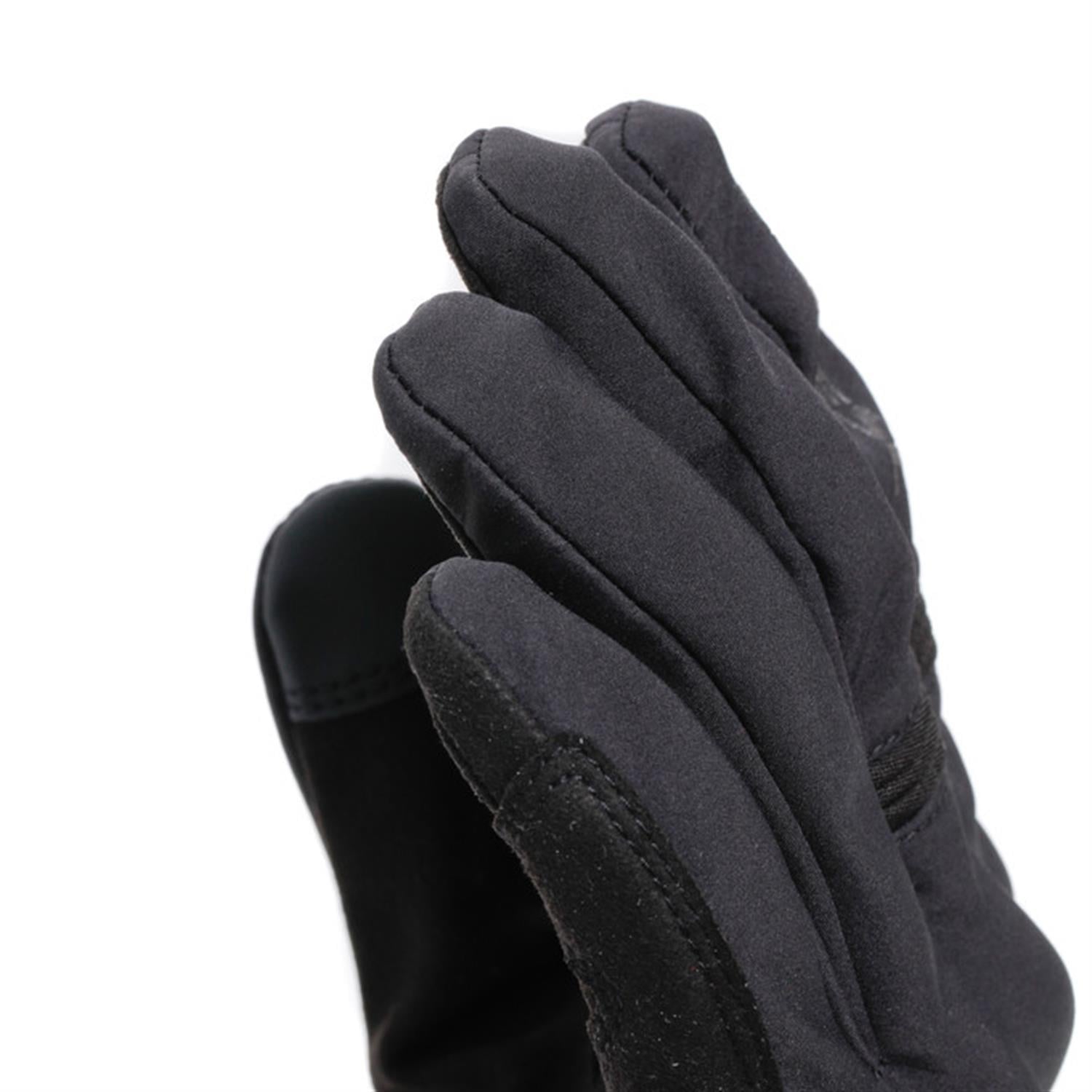 Dainese Intrepyd Eldiven Black/Black | Su İtici SoftshellDainese Intrepyd Kışlık Motosiklet Eldiven Black