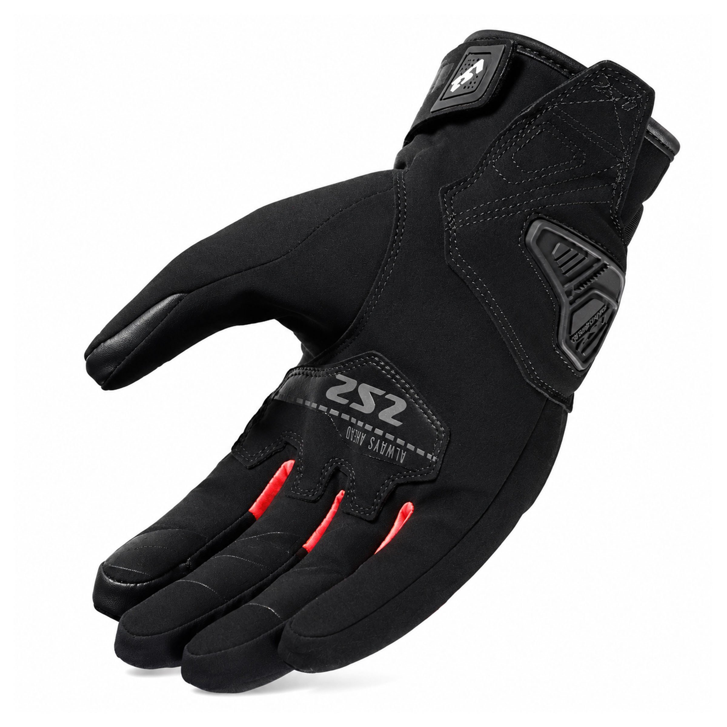 LS2 Jet 3 Waterproof Eldiven Siyah Kırmızı | Kışlık KP-1Ls2 Jet 3 Waterproof Eldiven Siyah Kırmızı